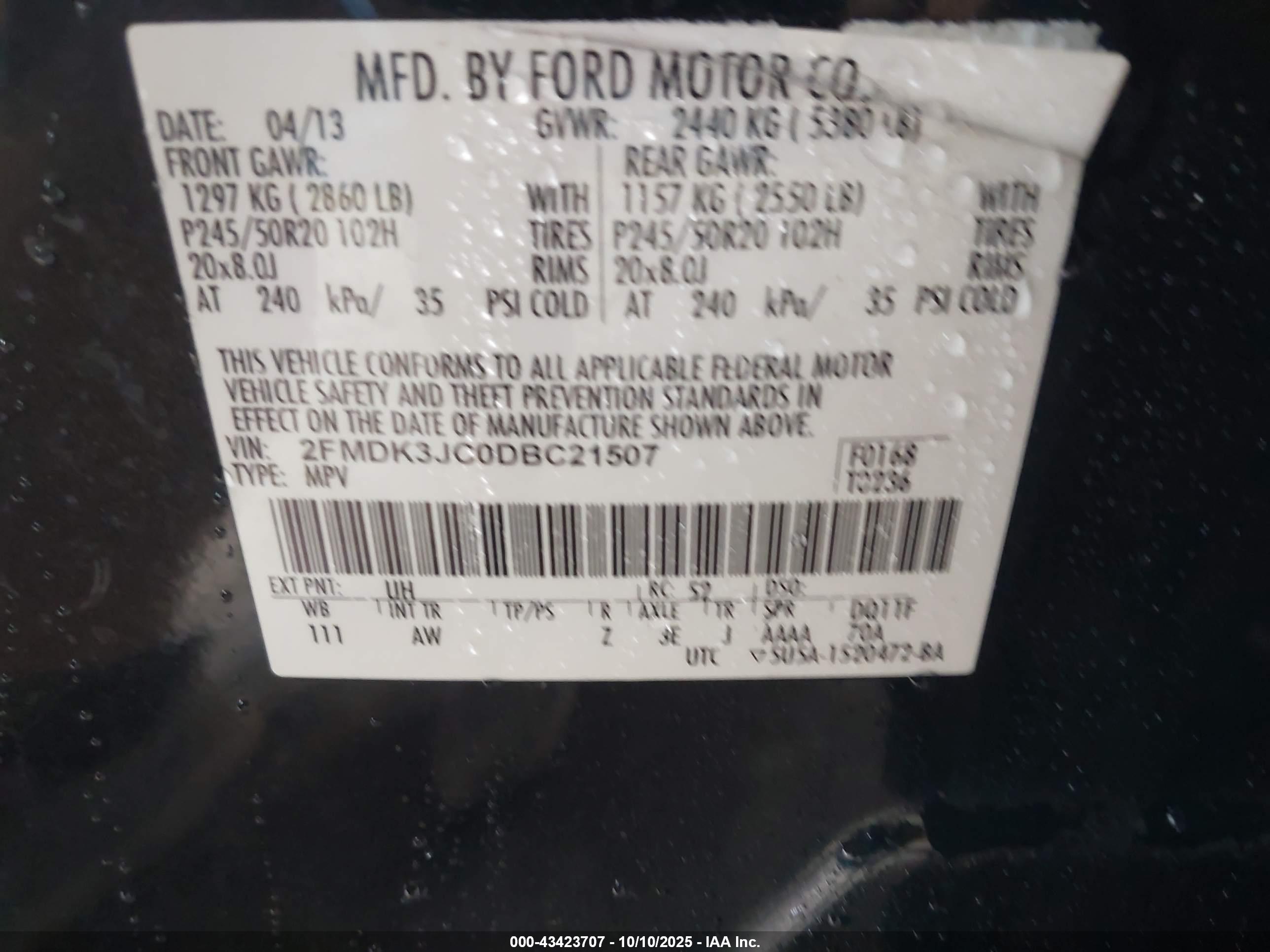 FORD EDGE image 9