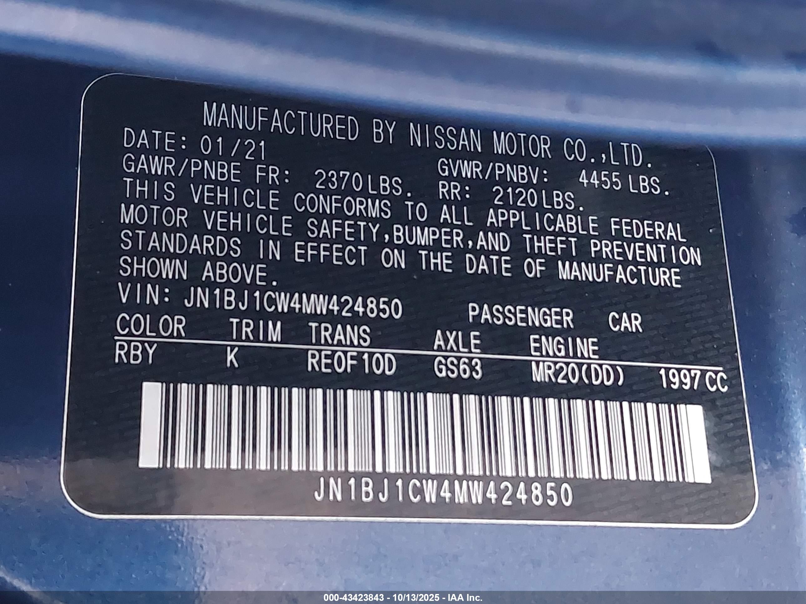NISSAN ROGUE image 9