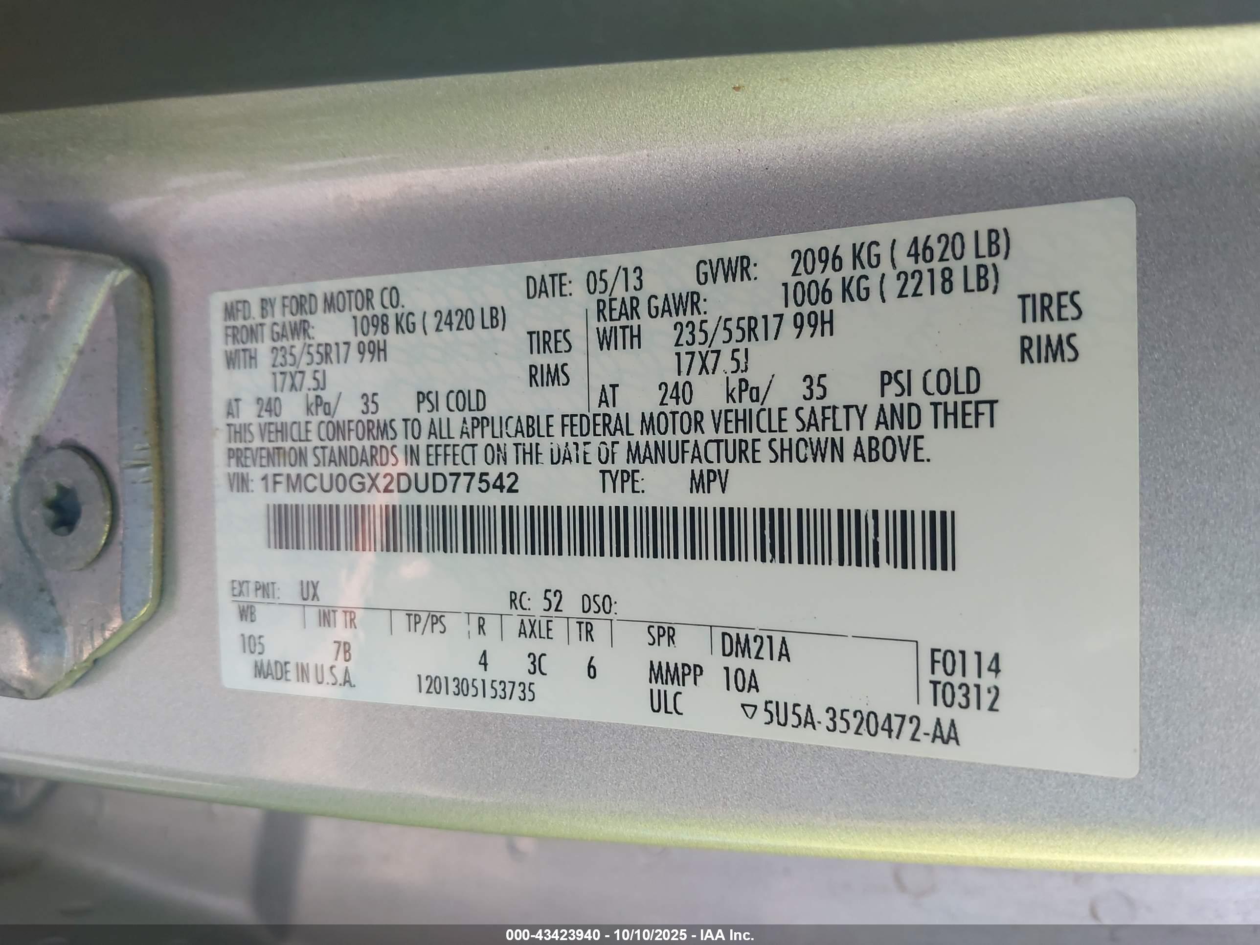 FORD ESCAPE image 9