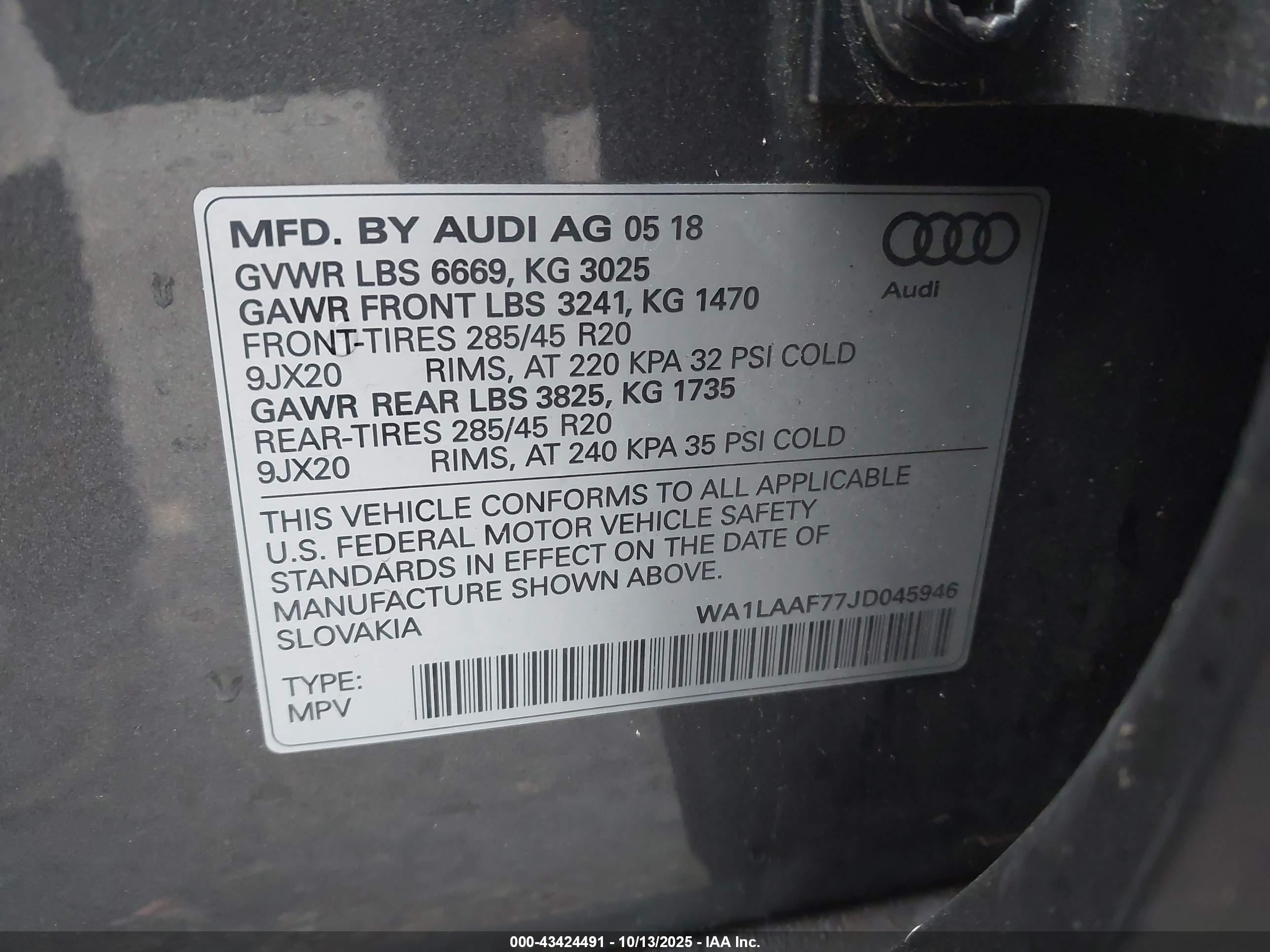AUDI Q7 image 9