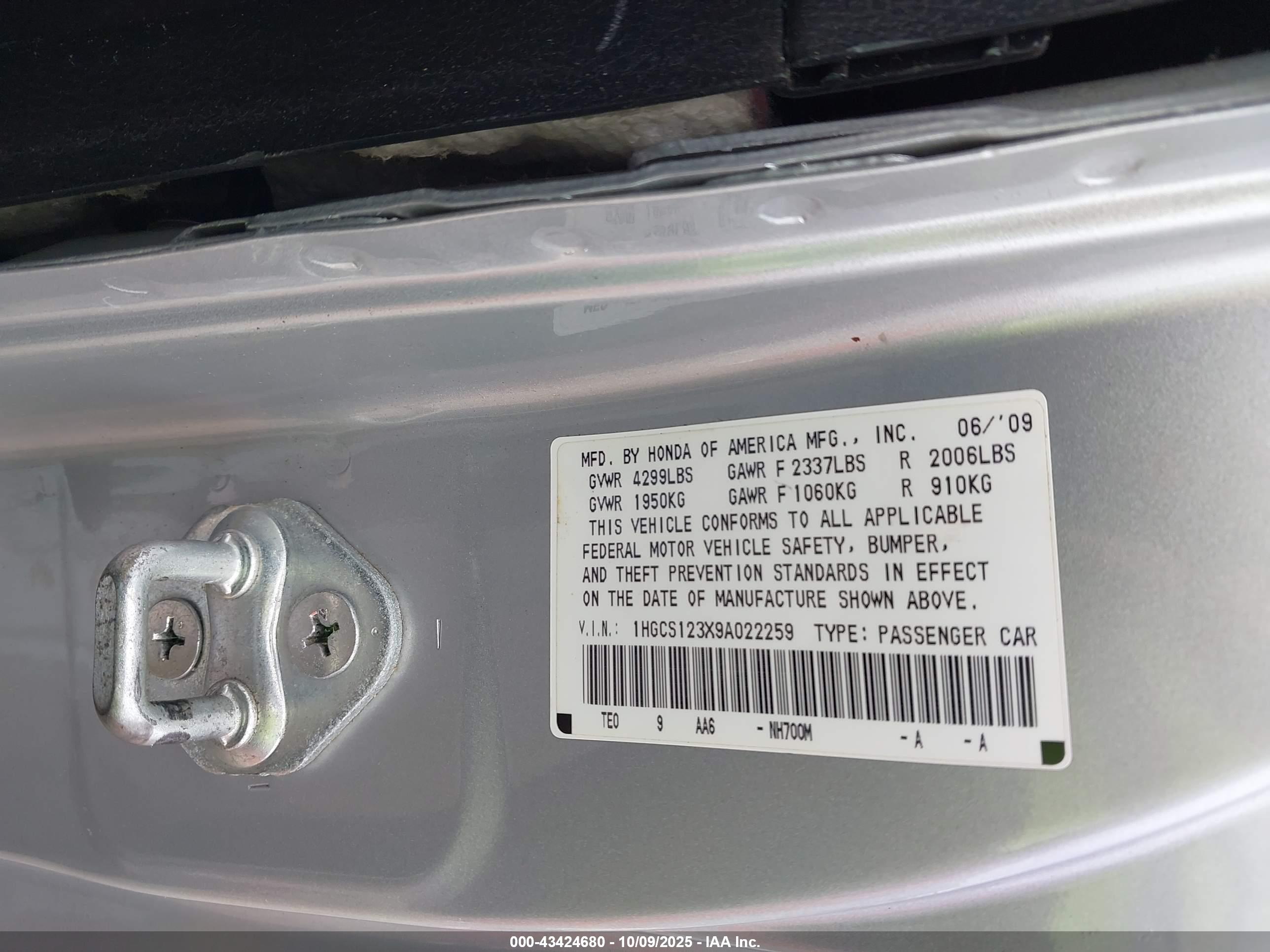 HONDA ACCORD image 9