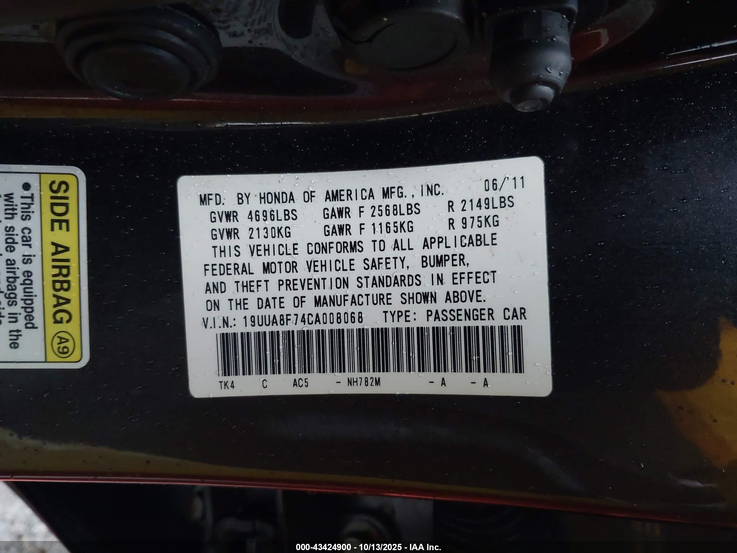 ACURA TL image 9