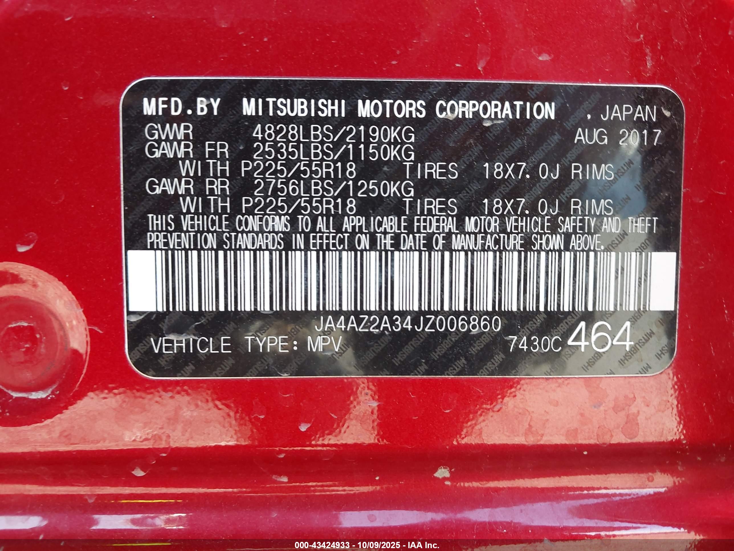 MITSUBISHI OUTLANDER image 9