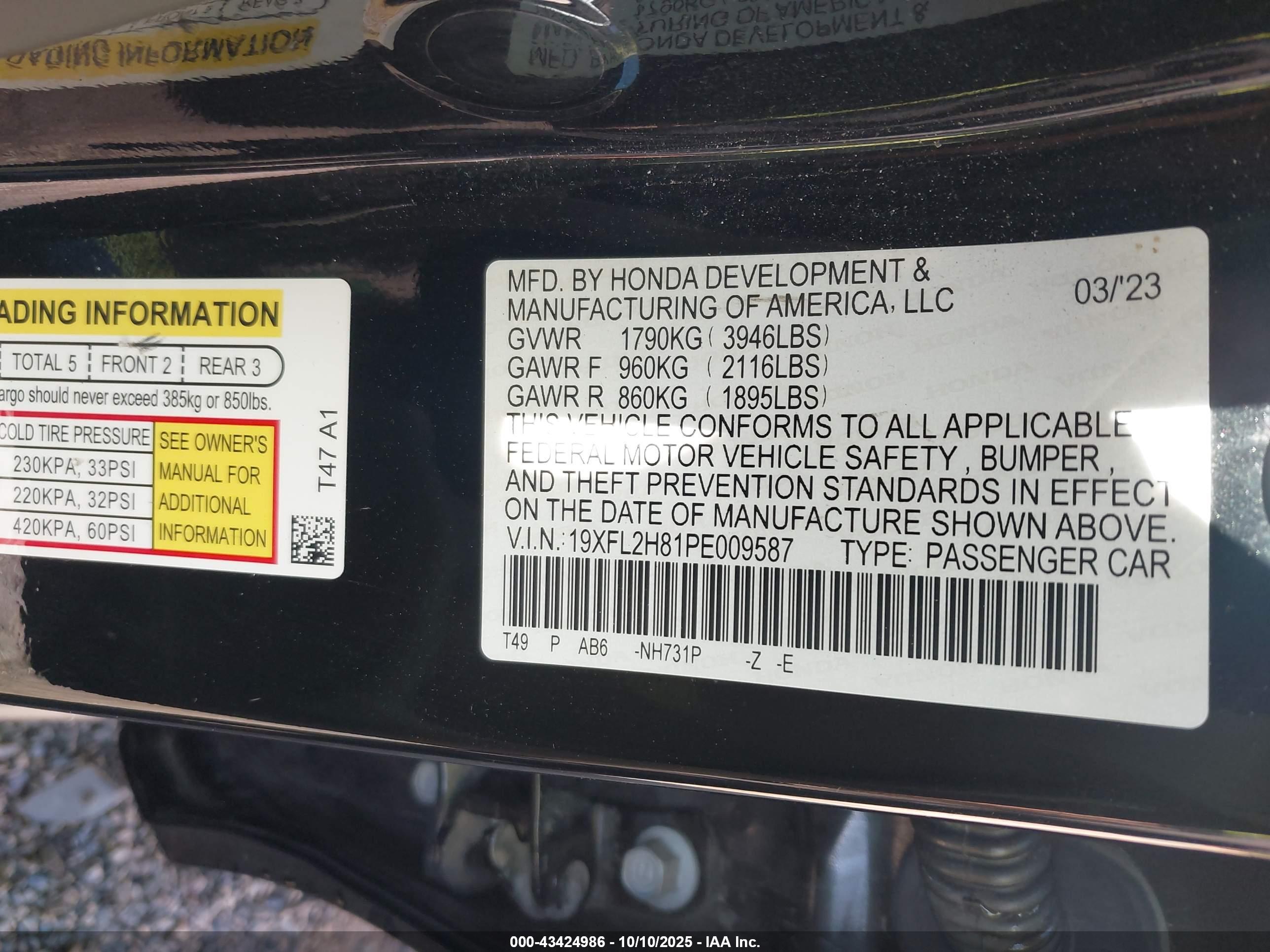 HONDA CIVIC image 9