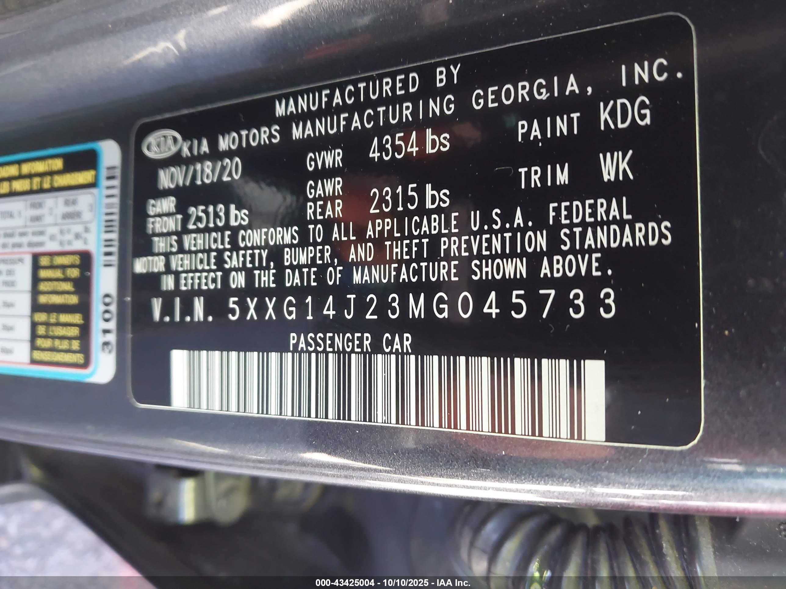 KIA K5 image 9