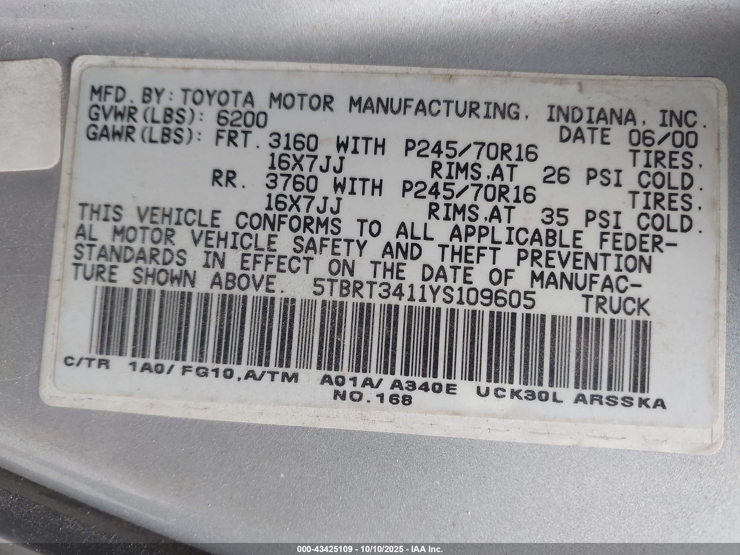 TOYOTA TUNDRA image 9