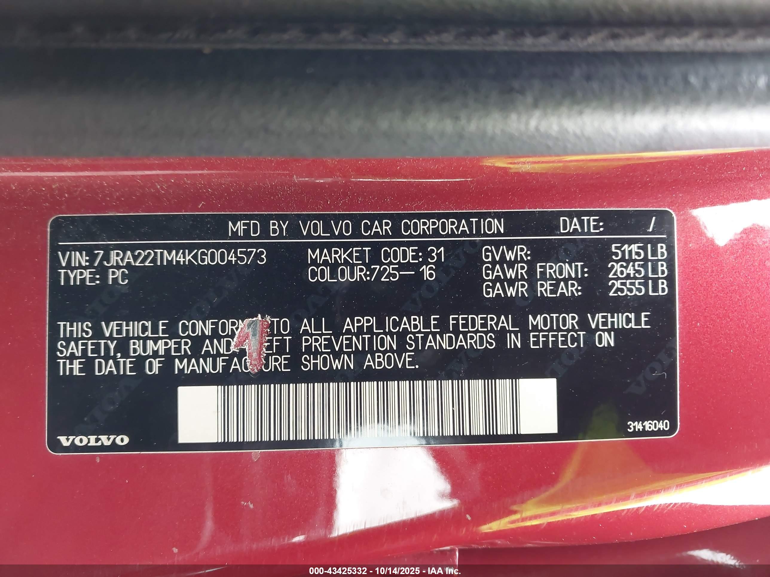 VOLVO S60 image 9