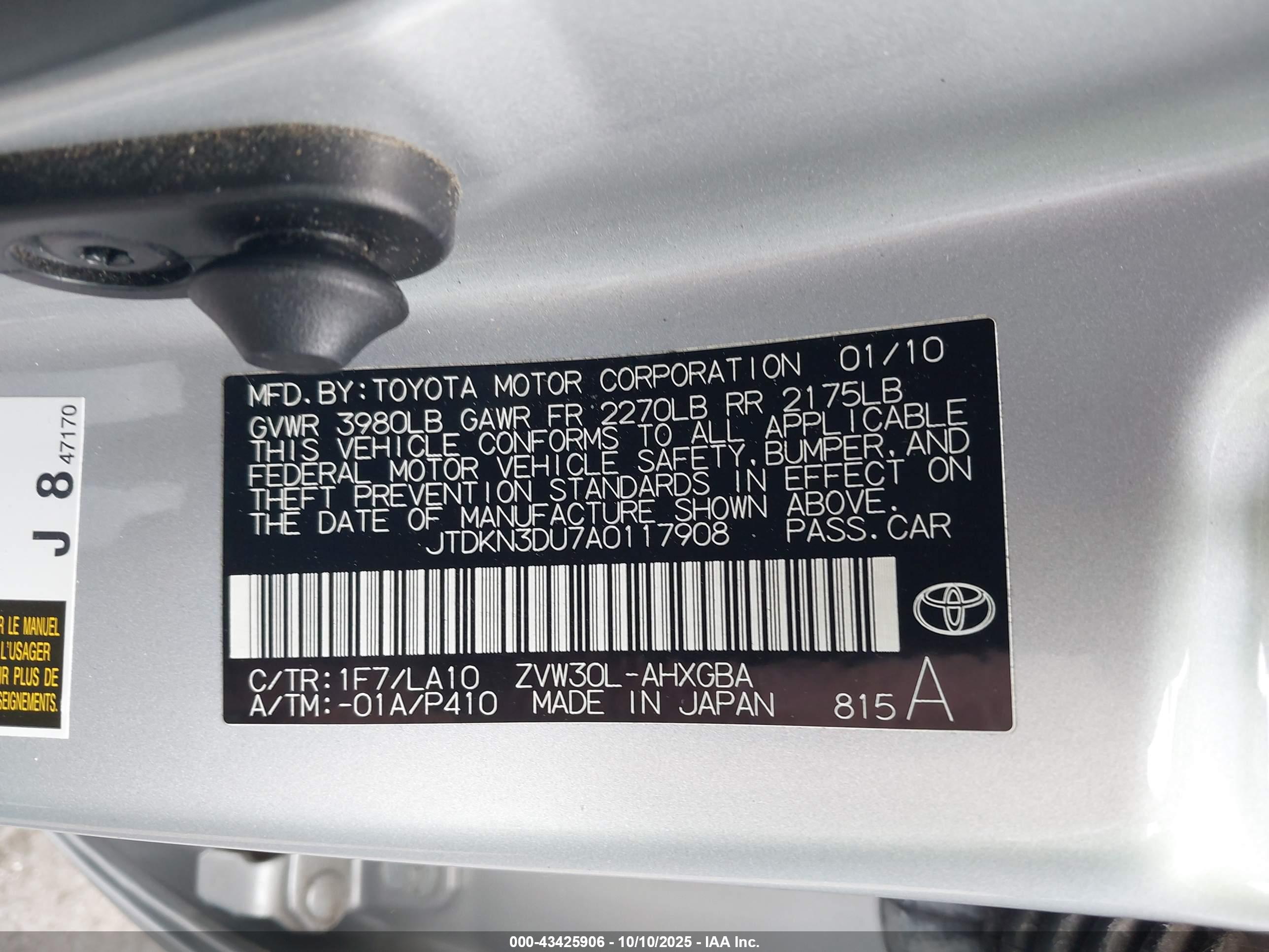 TOYOTA PRIUS image 9