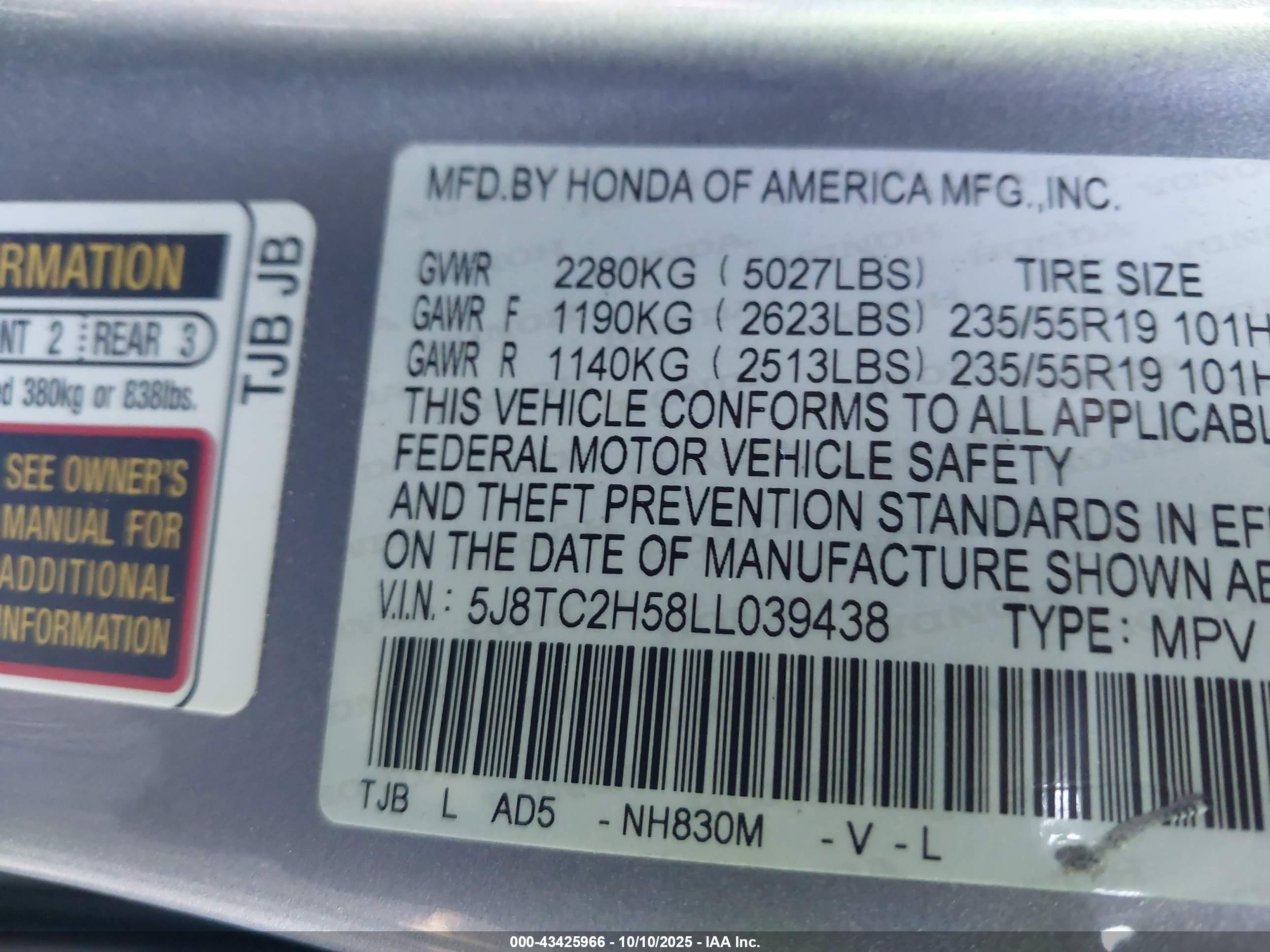 ACURA RDX image 9