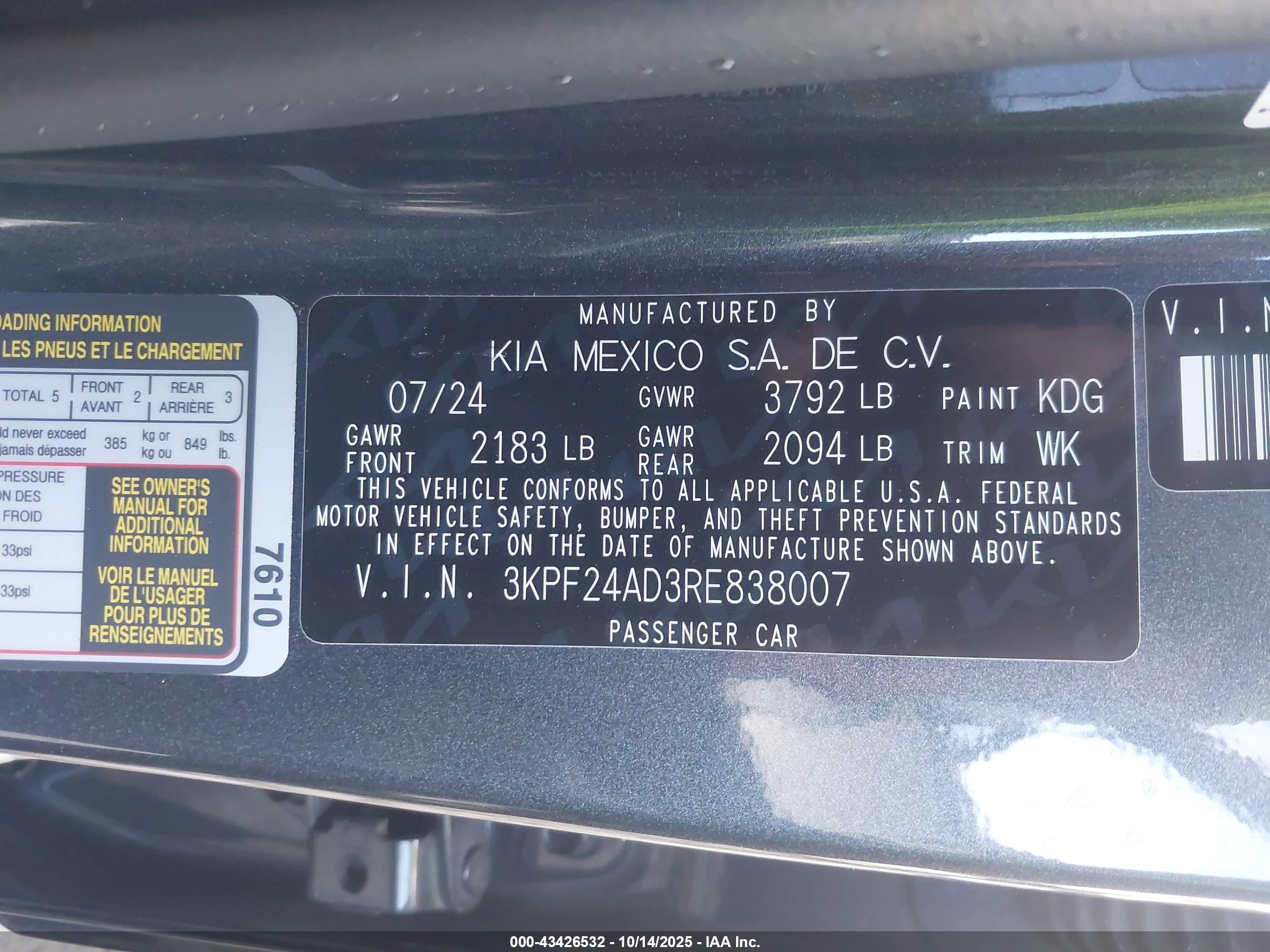 KIA FORTE image 9