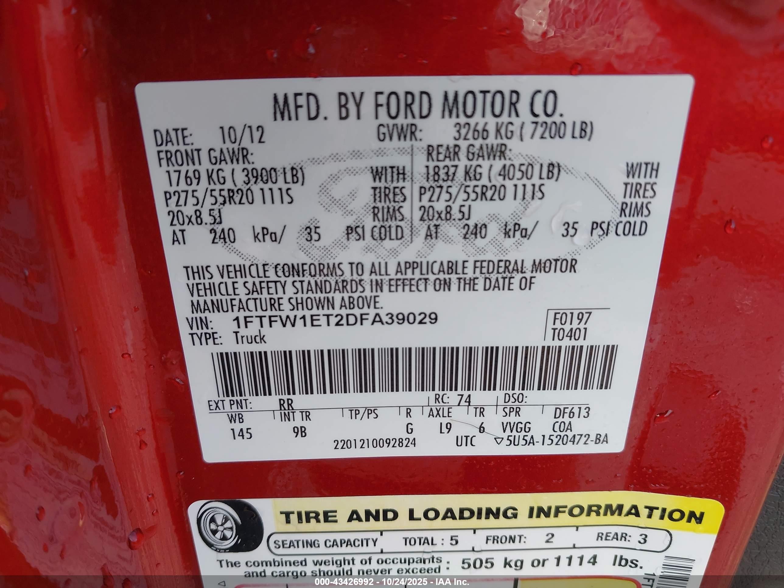 FORD F-150 image 9