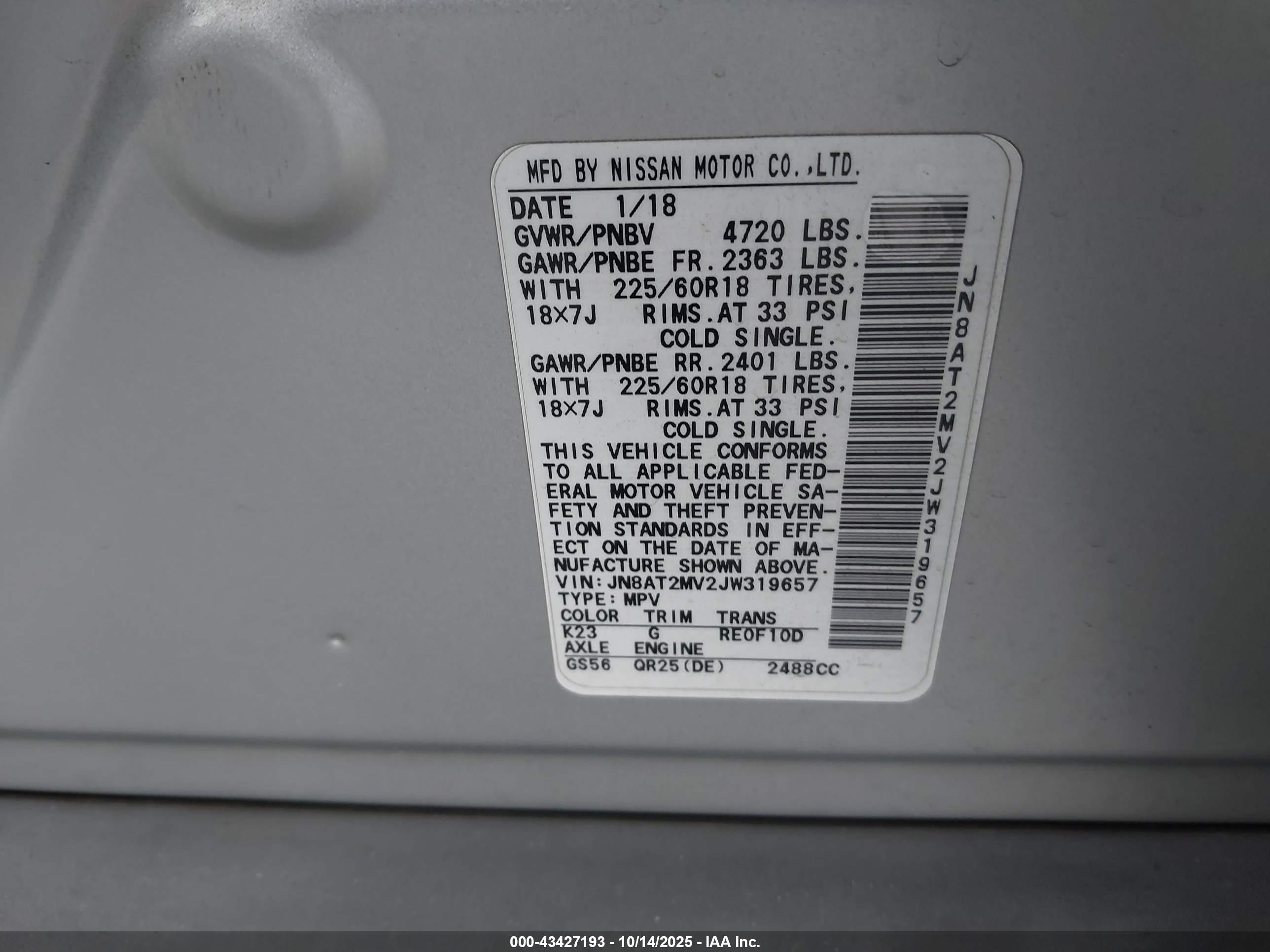 NISSAN ROGUE image 9