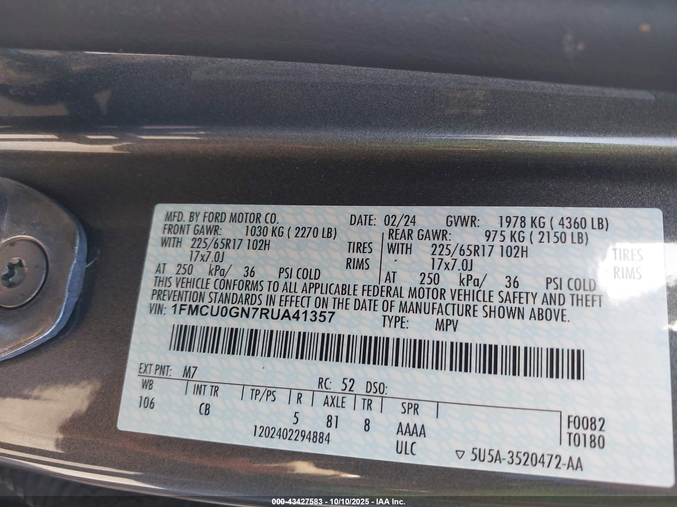FORD ESCAPE image 9
