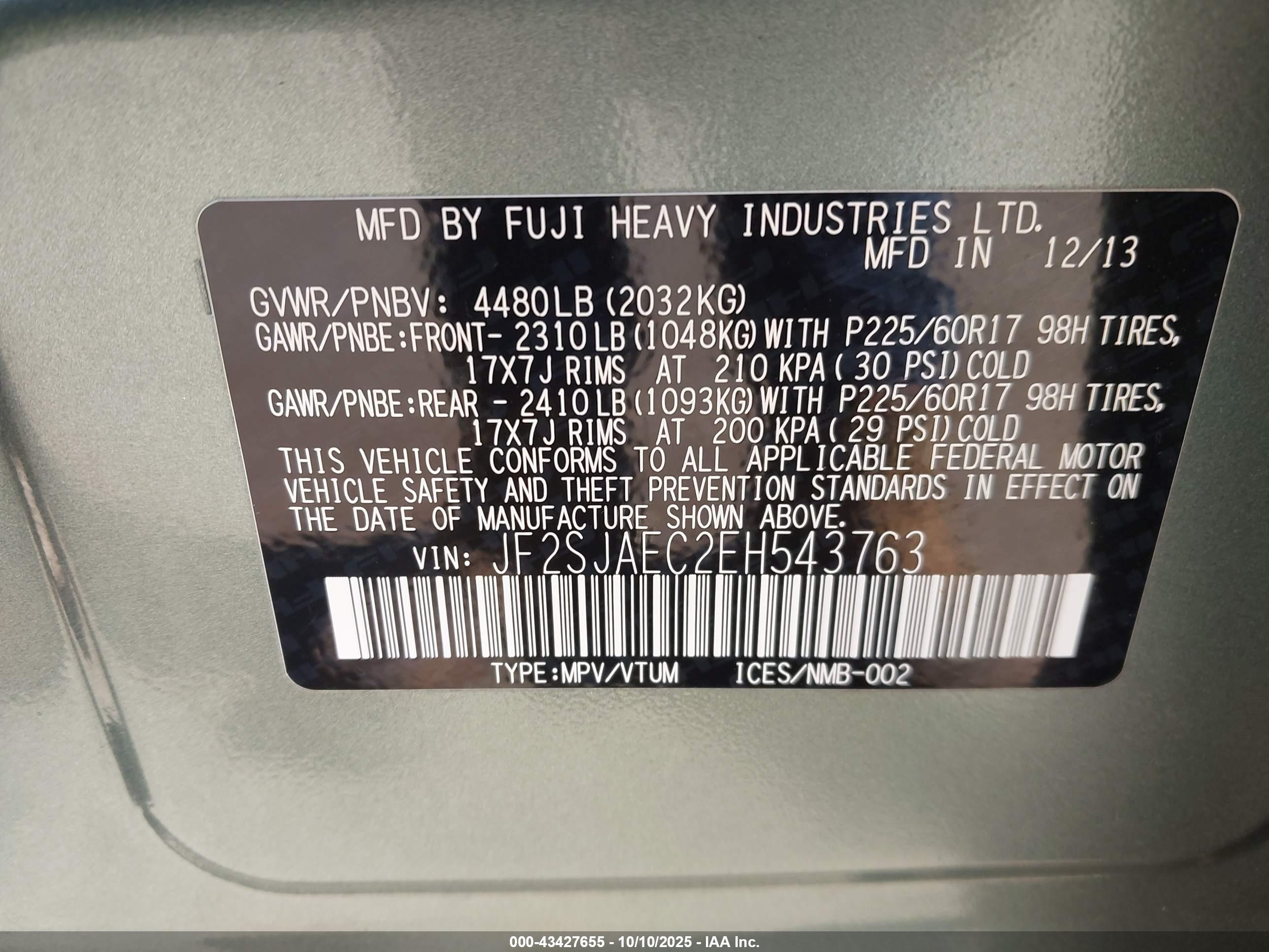 SUBARU FORESTER image 9