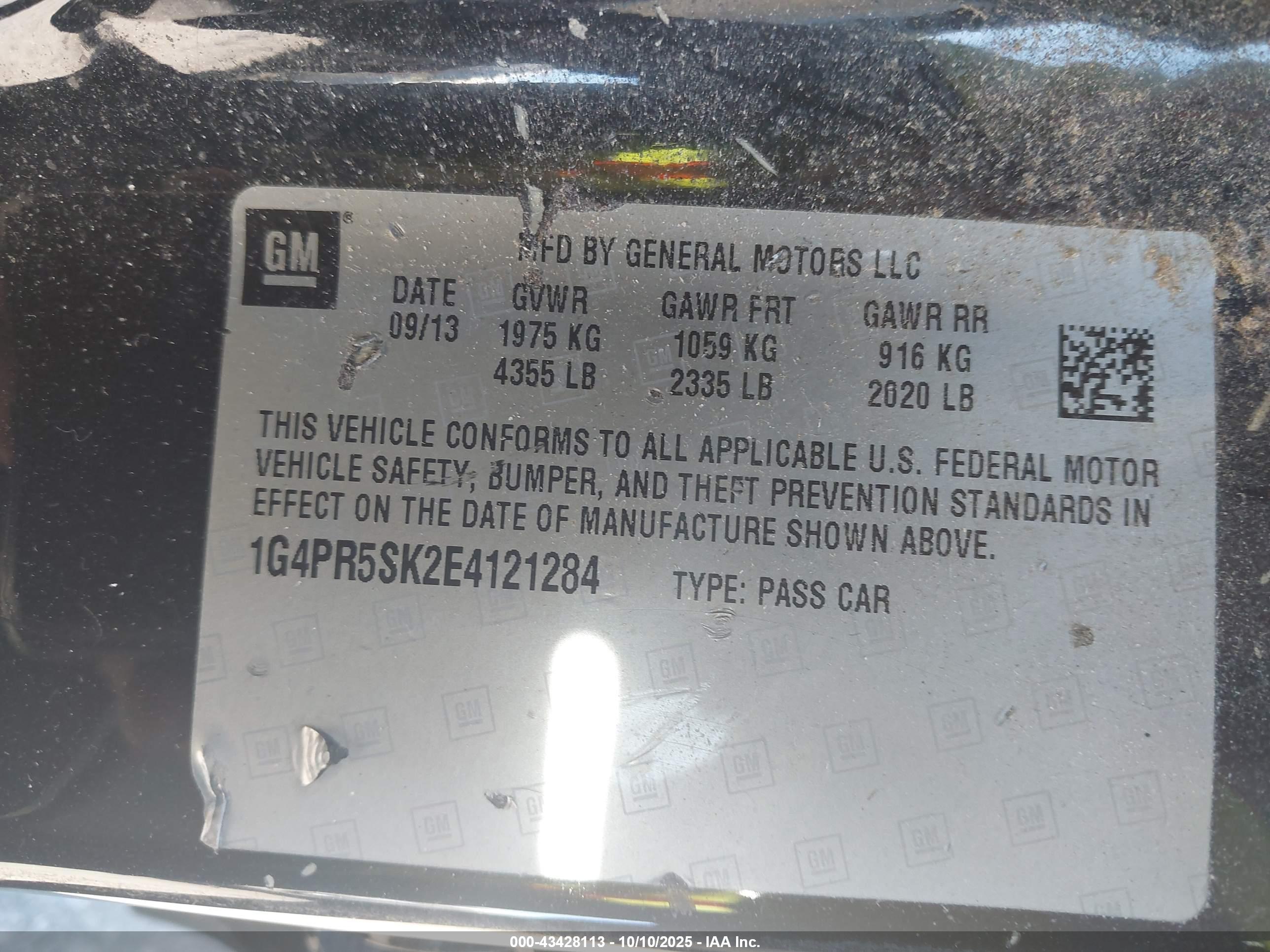 BUICK VERANO image 9