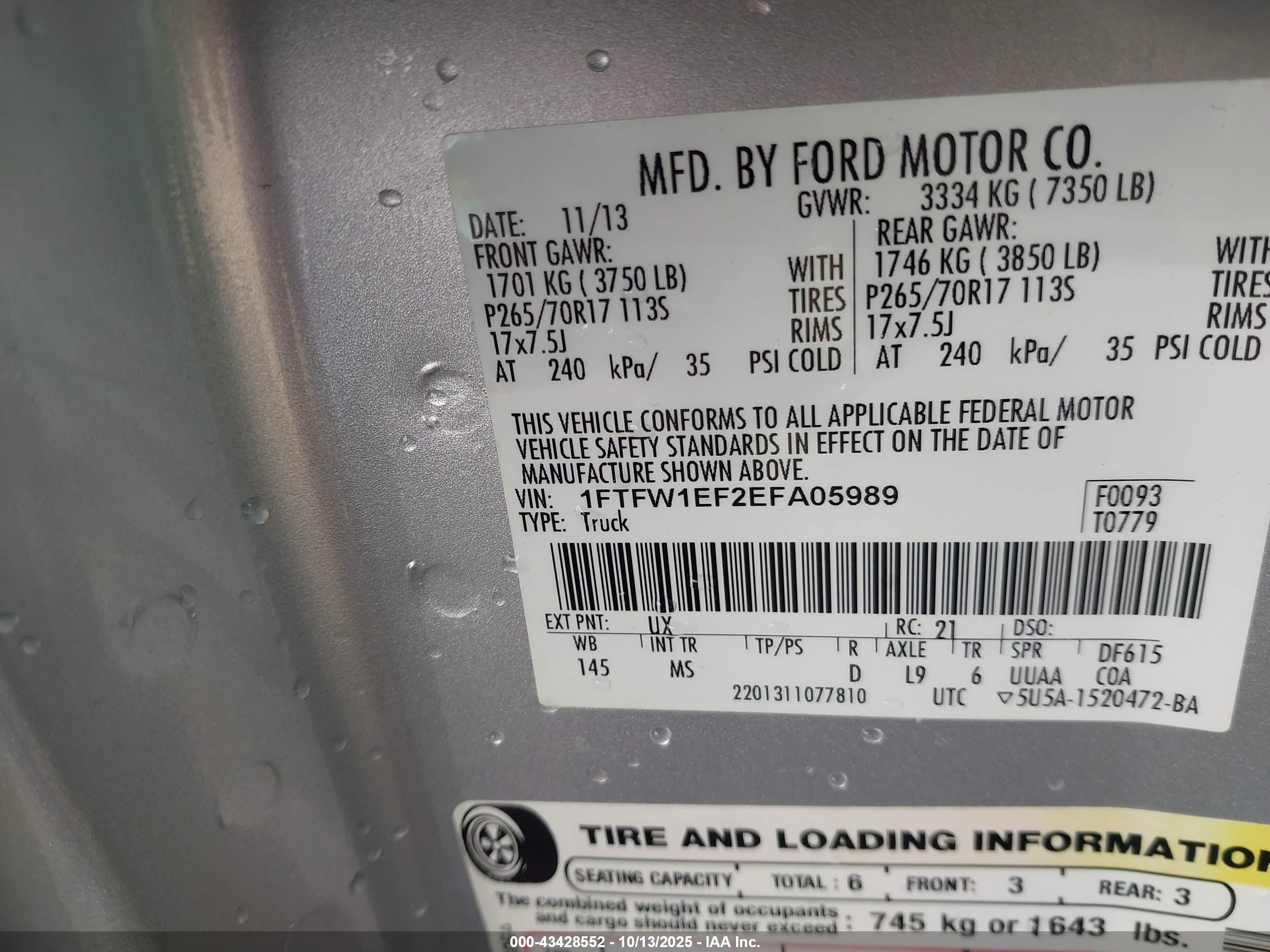 FORD F-150 image 9