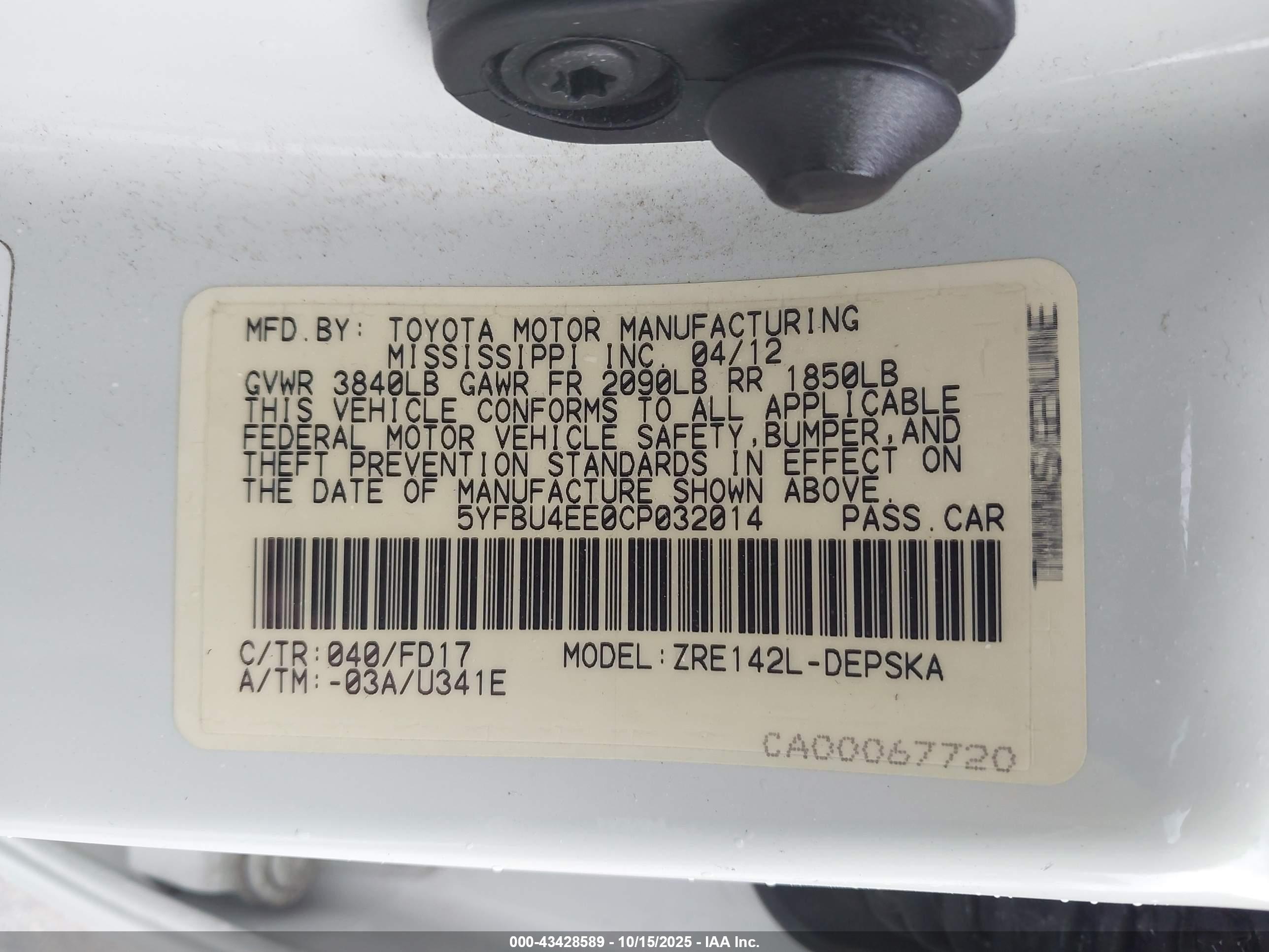 TOYOTA COROLLA image 9
