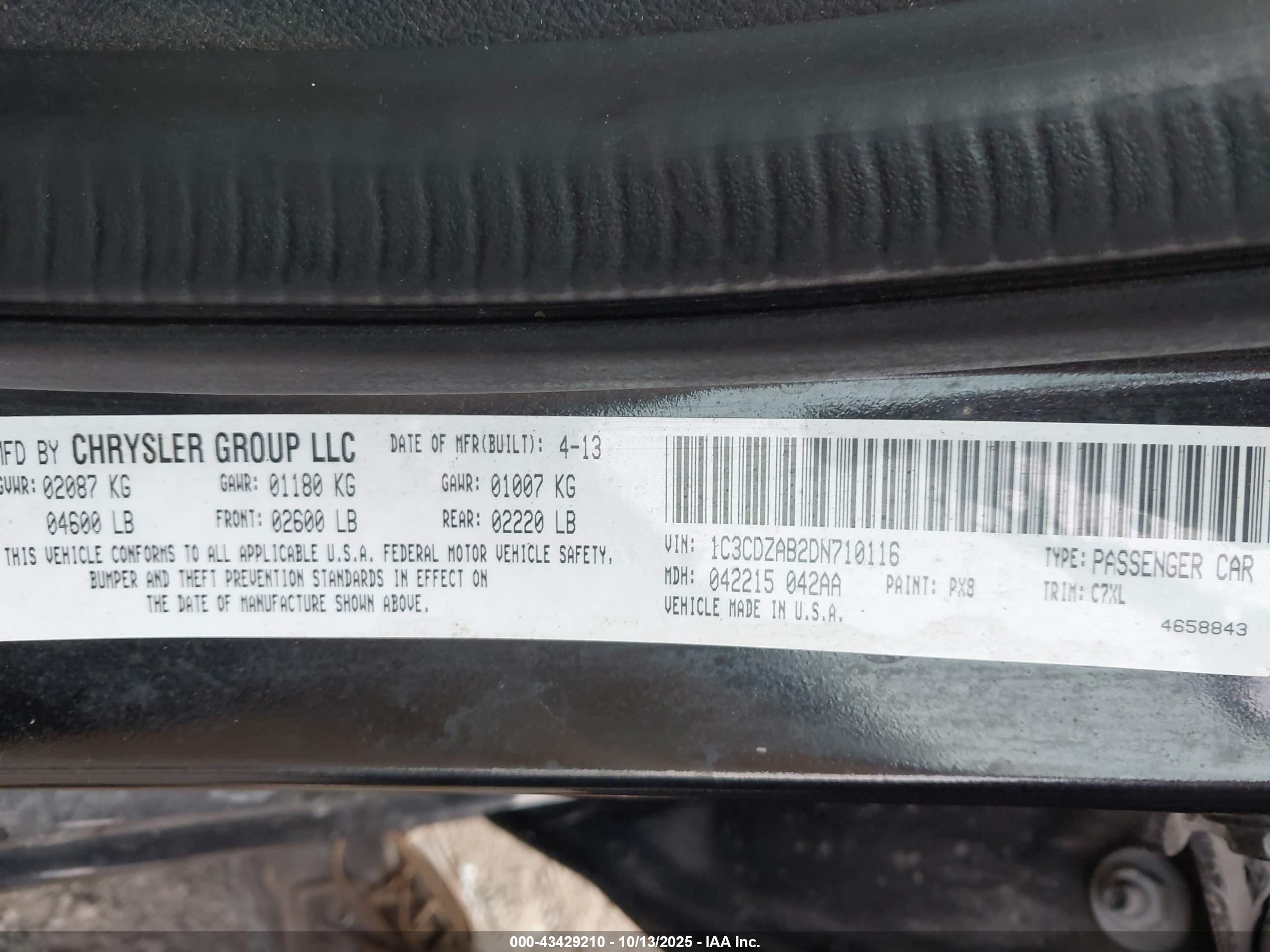 DODGE AVENGER image 9