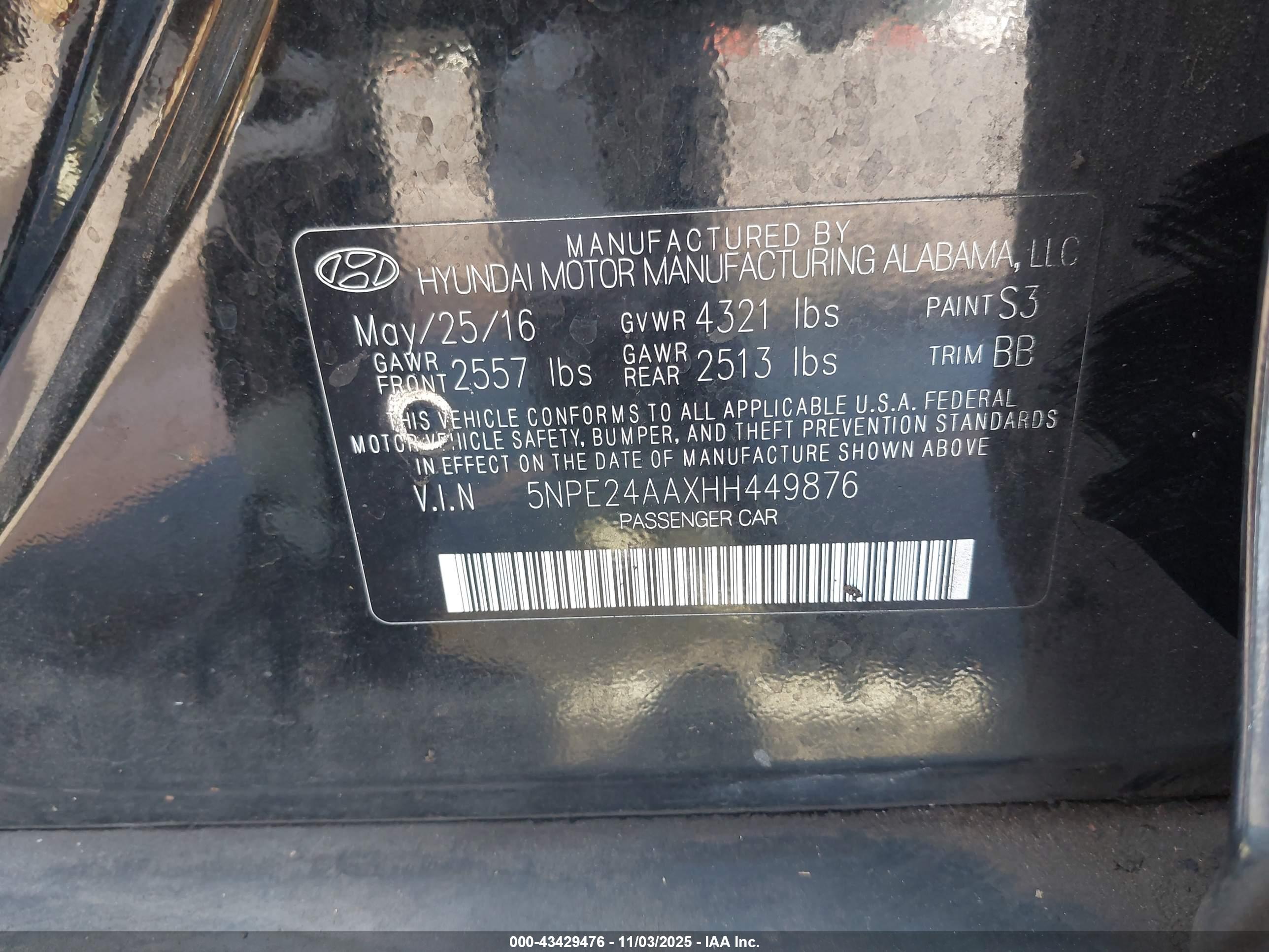 HYUNDAI SONATA image 9