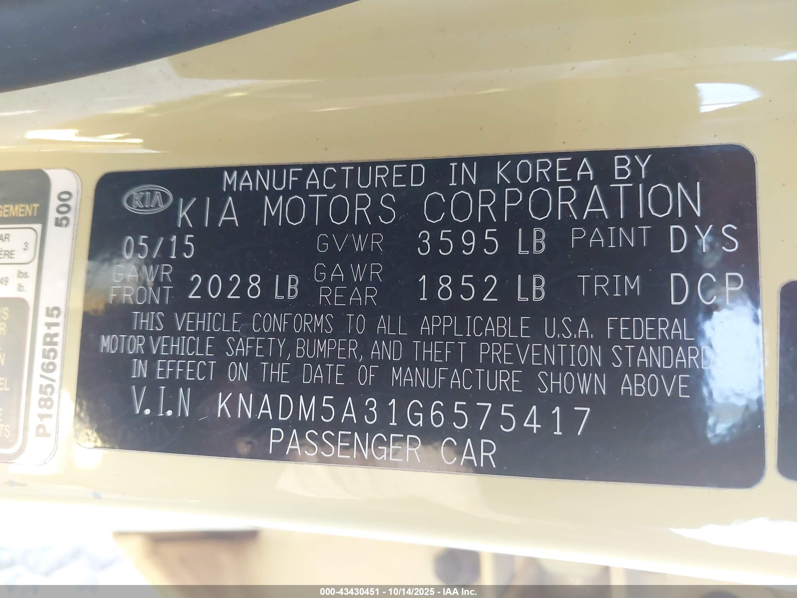 KIA RIO image 9