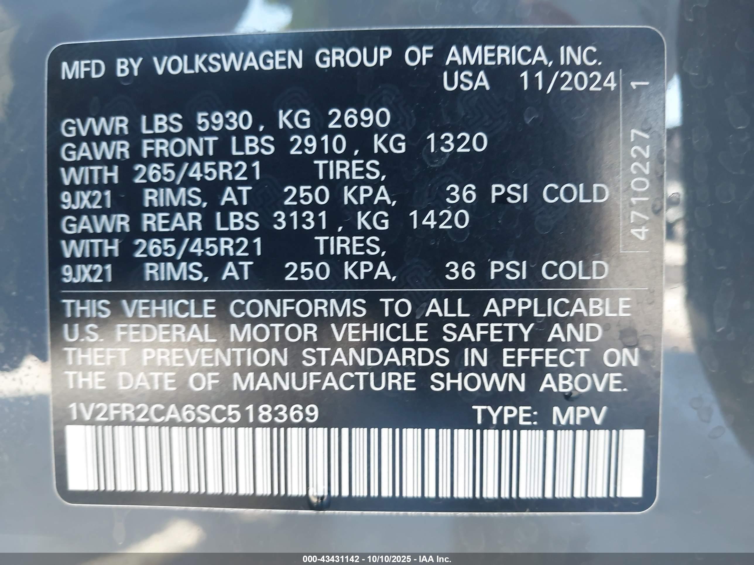 VOLKSWAGEN ATLAS image 9