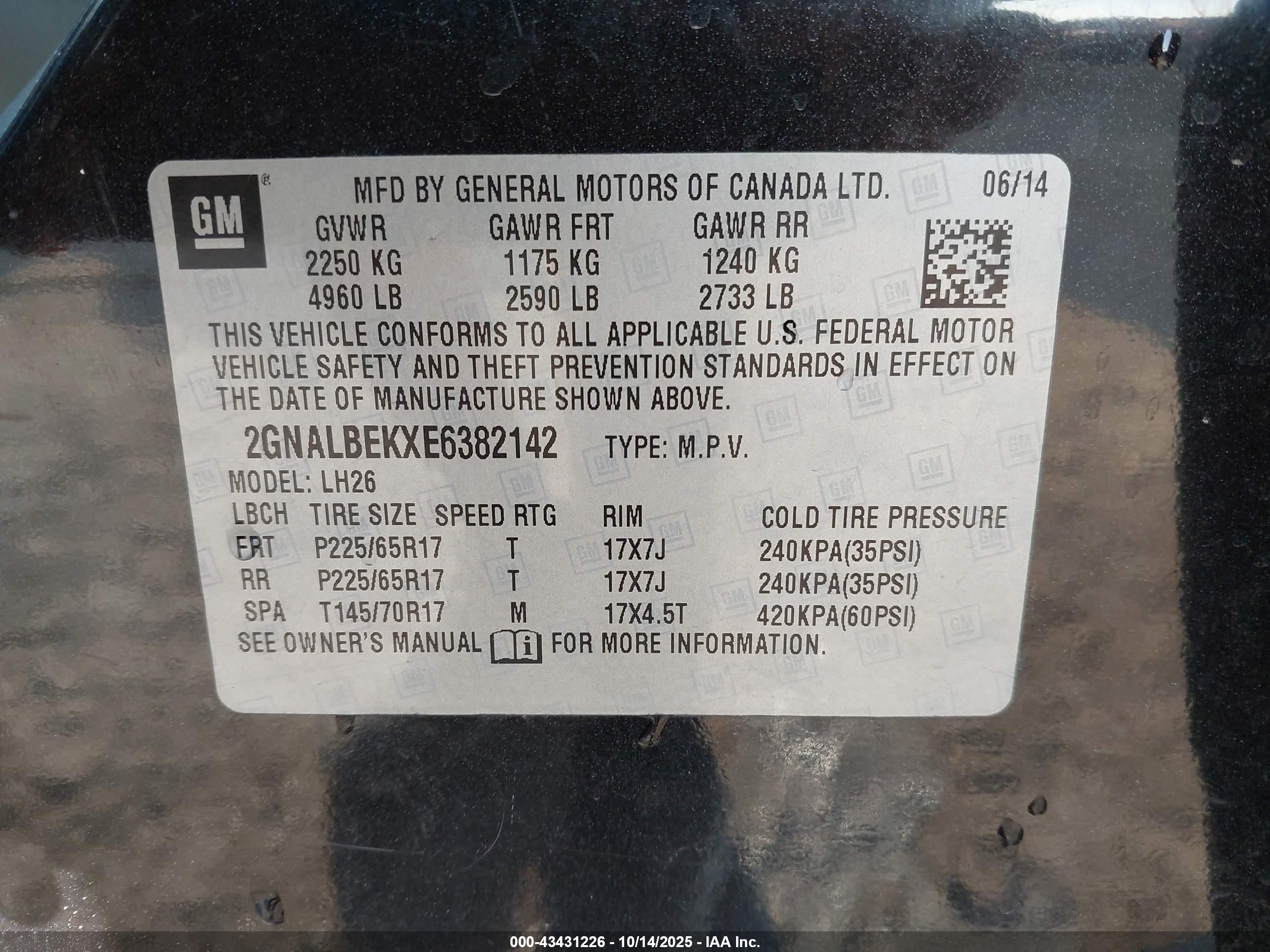 CHEVROLET EQUINOX image 9