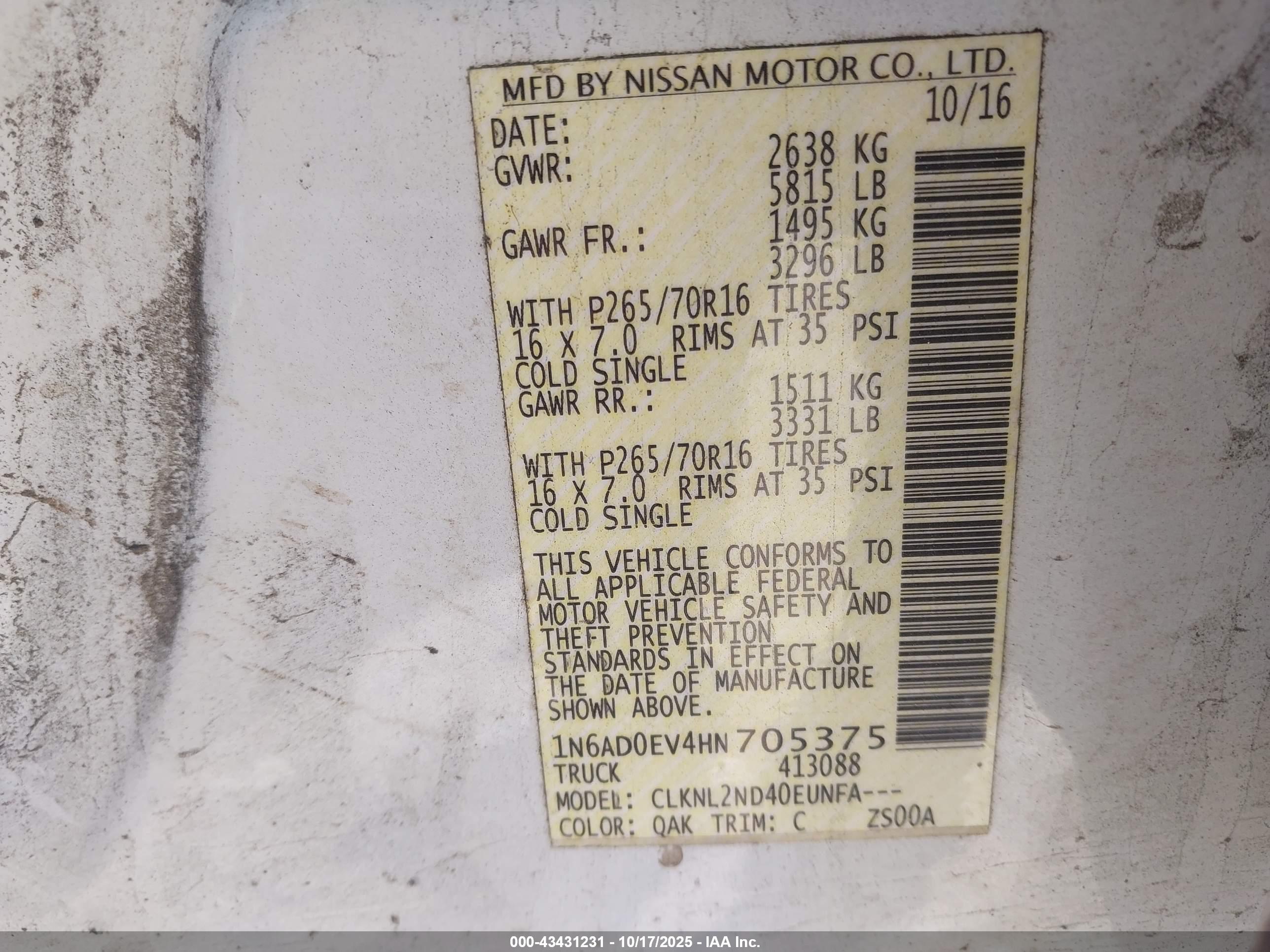 NISSAN FRONTIER image 9