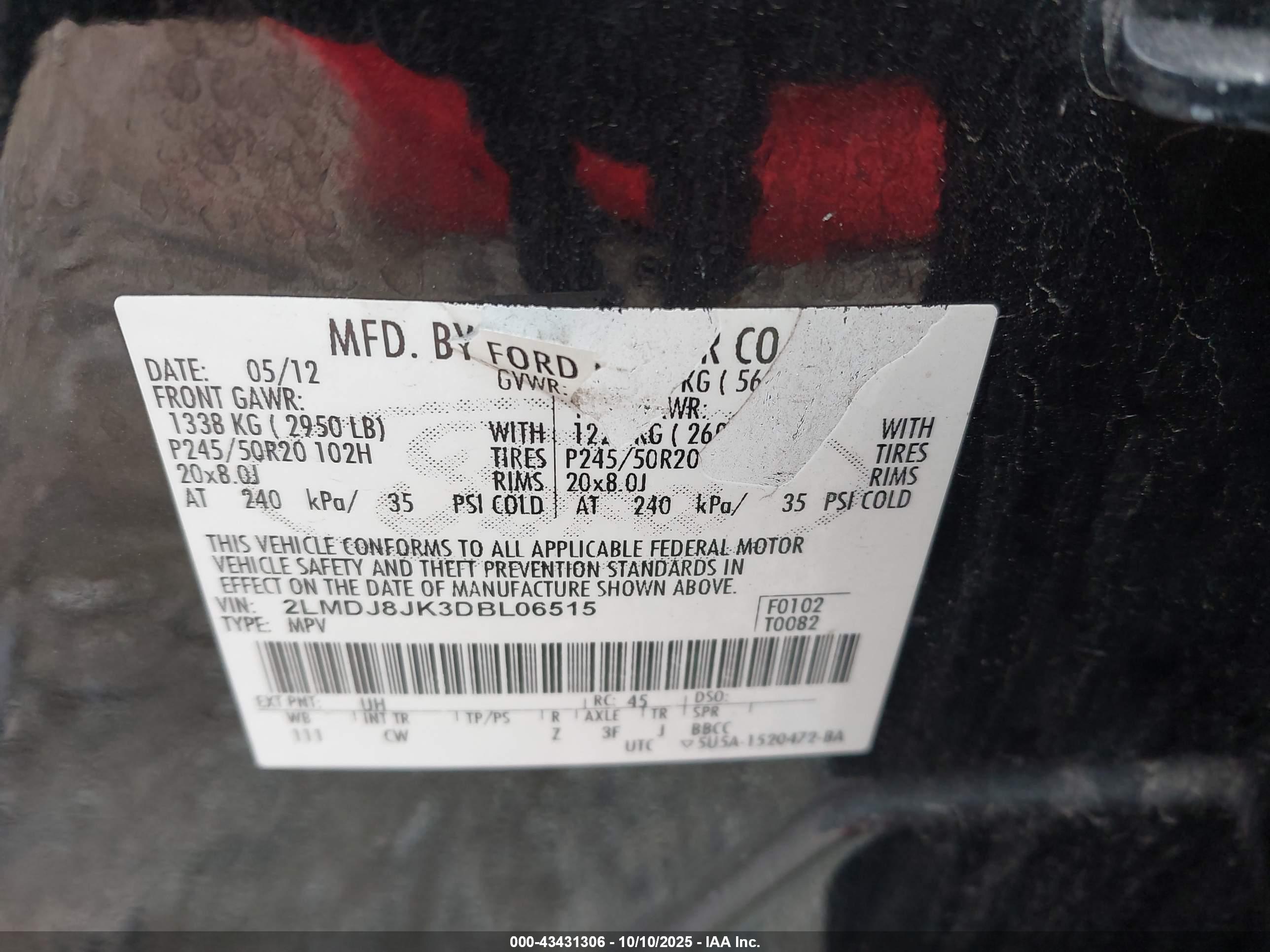 LINCOLN MKX image 9