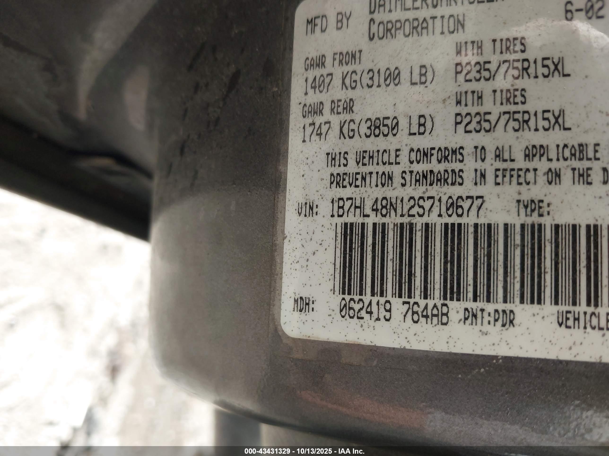 DODGE DAKOTA image 9