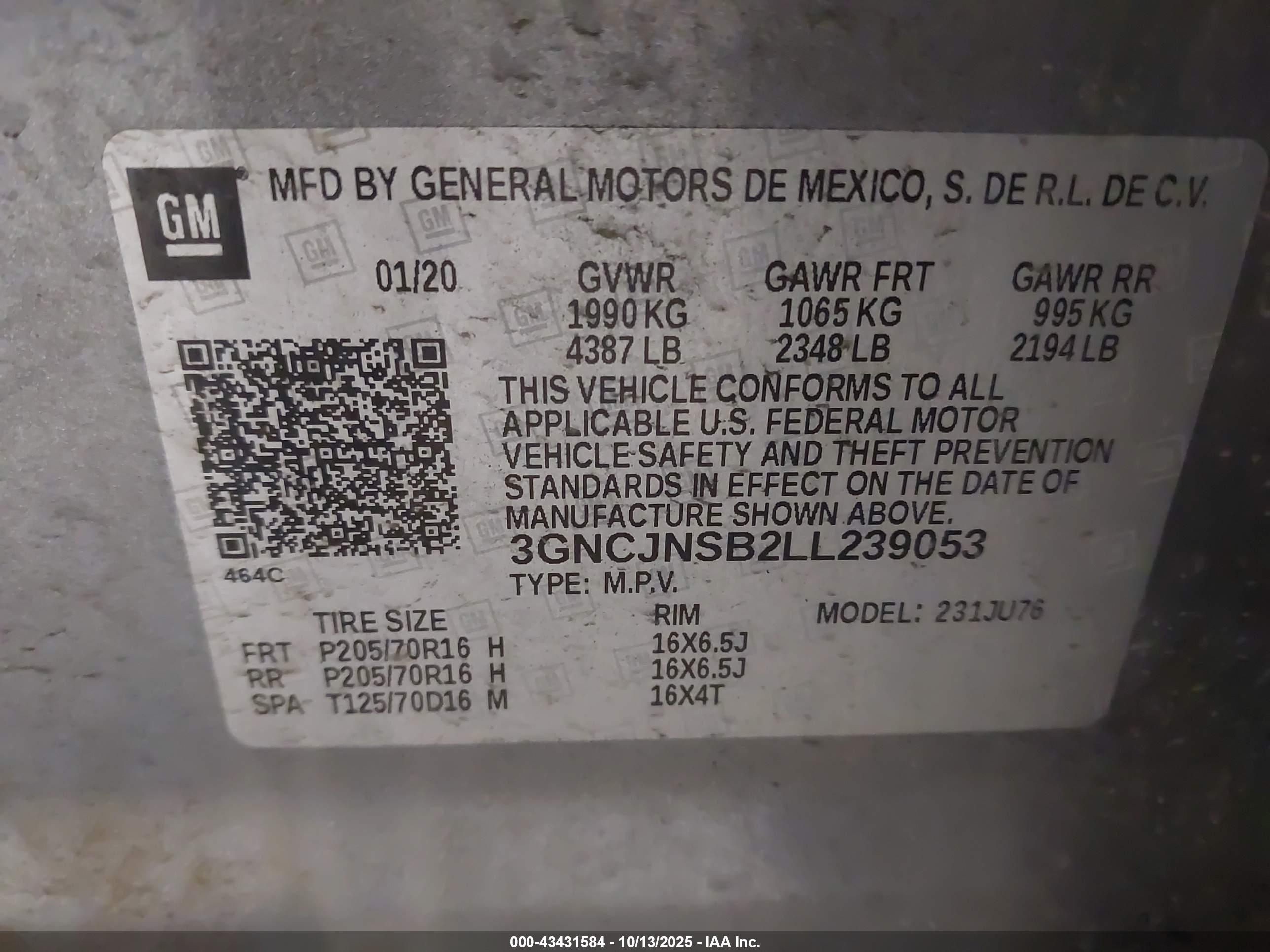 CHEVROLET TRAX image 9