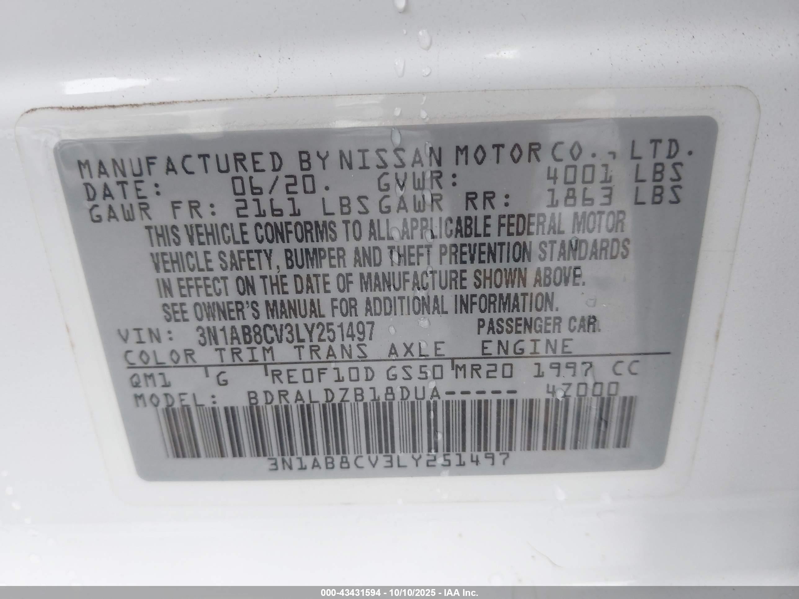 NISSAN SENTRA image 9