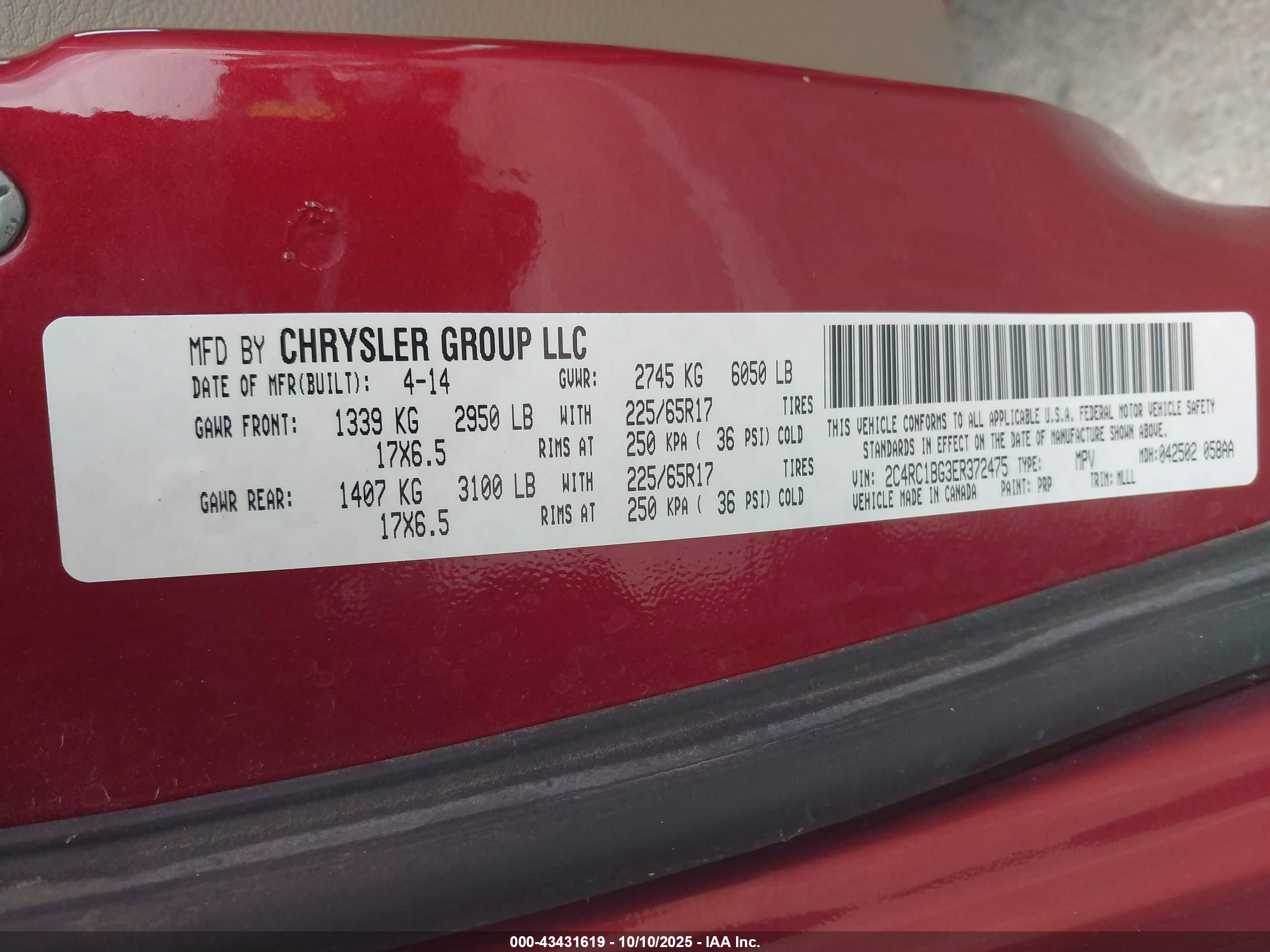 CHRYSLER TOWN image 9