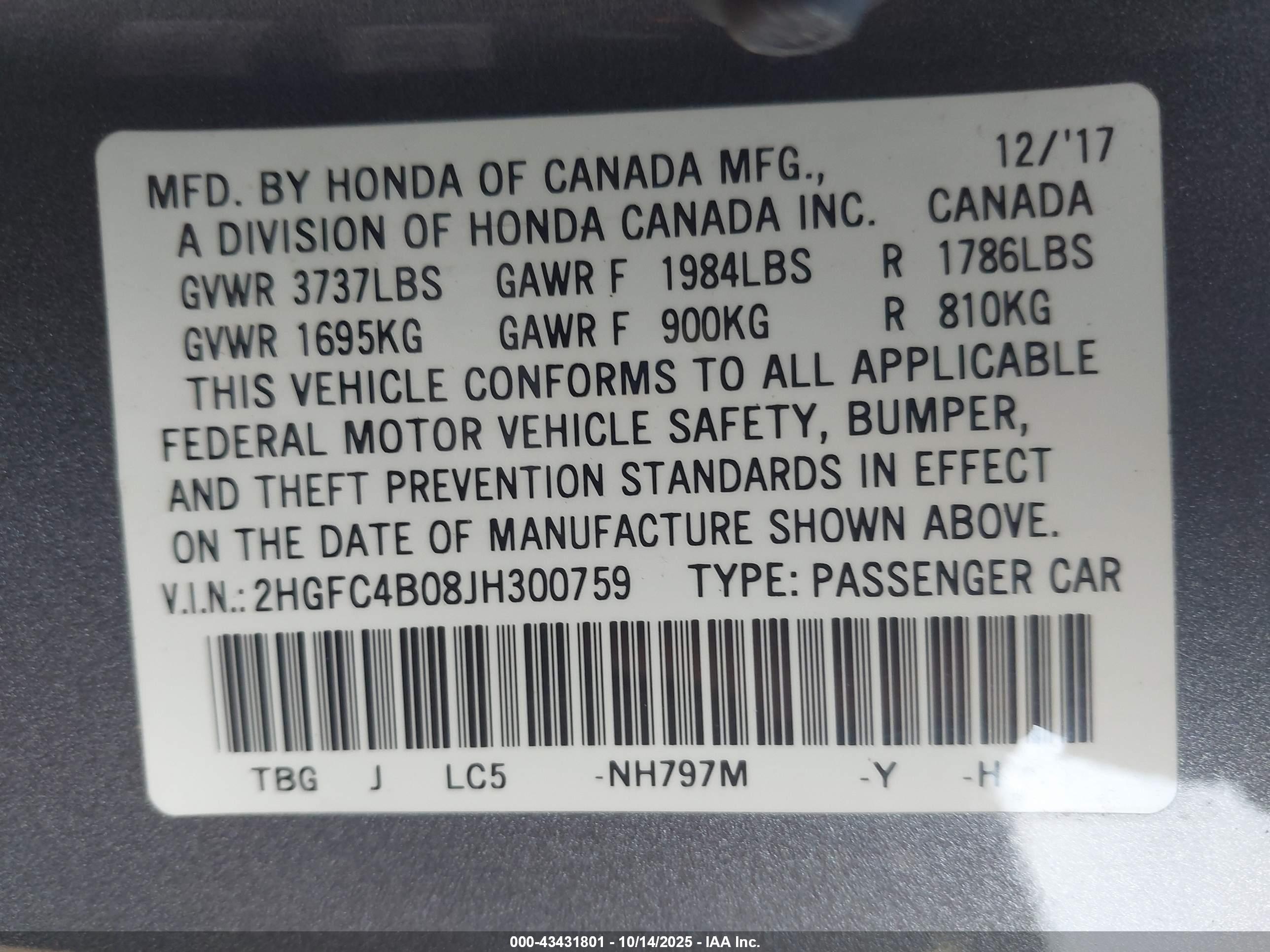 HONDA CIVIC image 9