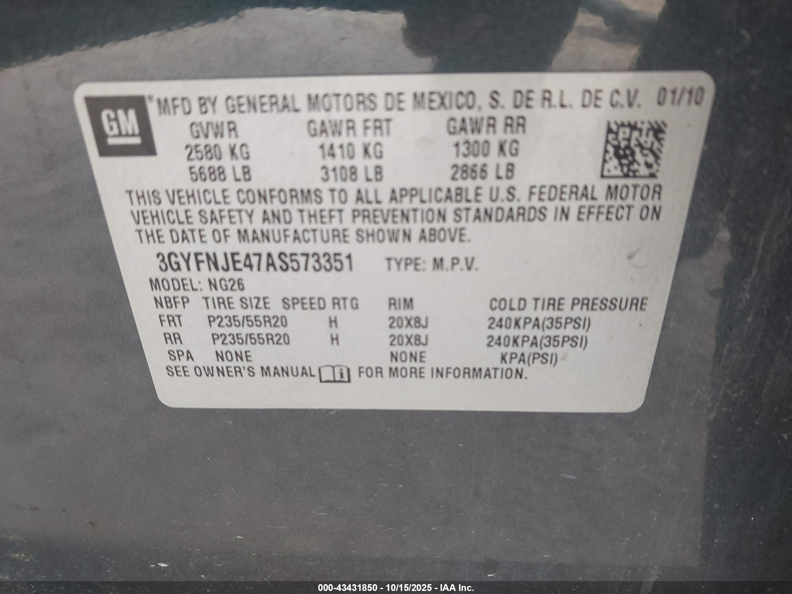 CADILLAC SRX image 9