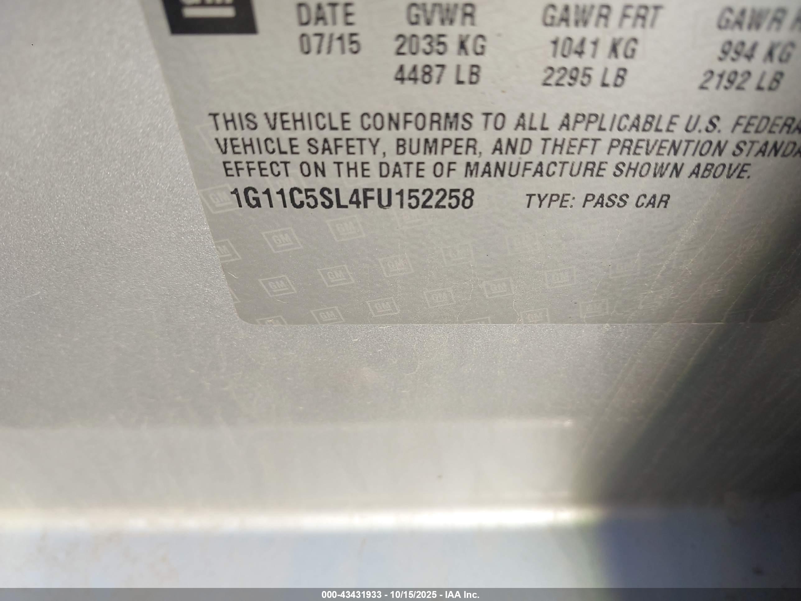 CHEVROLET MALIBU image 9