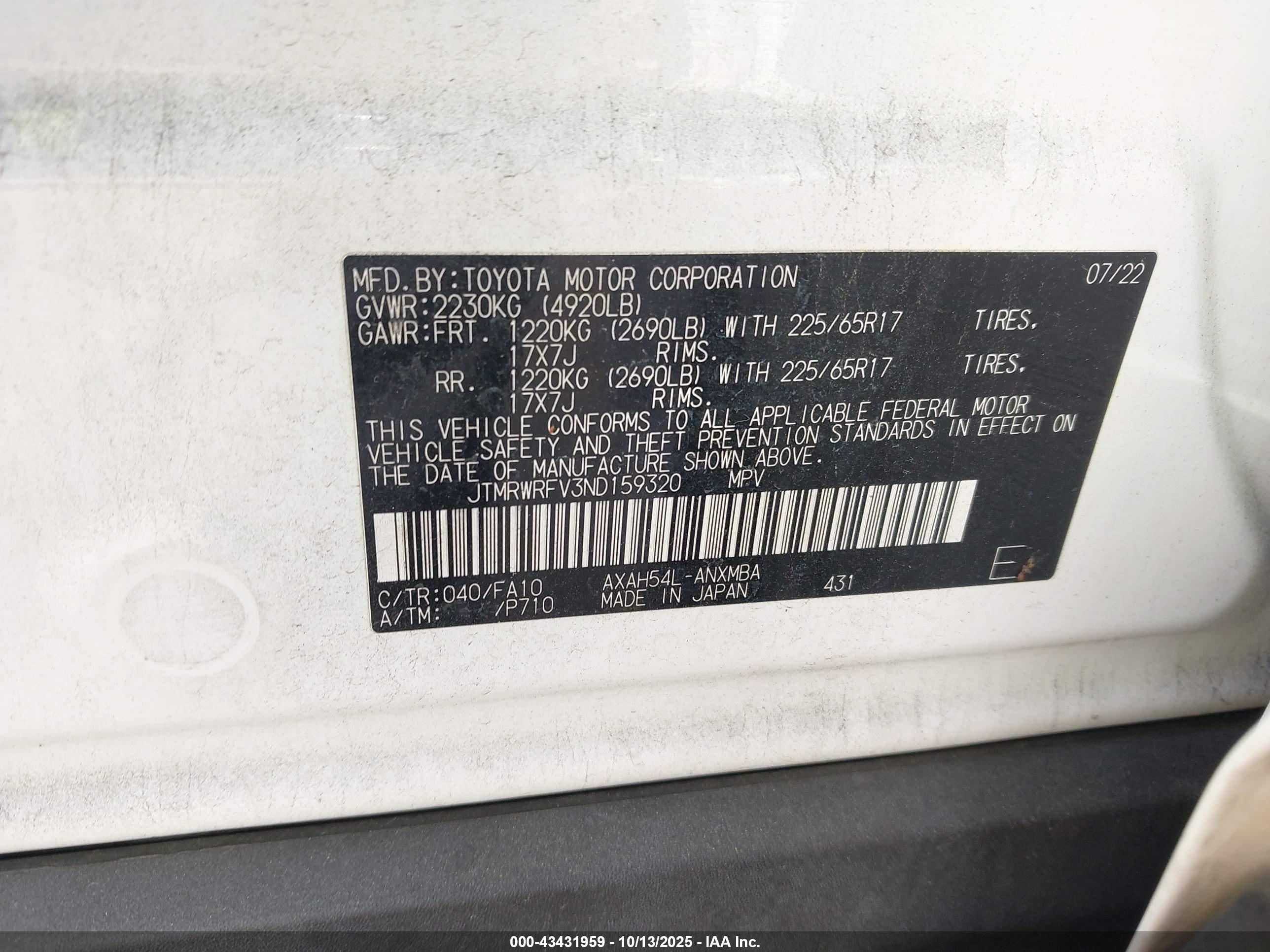 TOYOTA RAV4 image 9