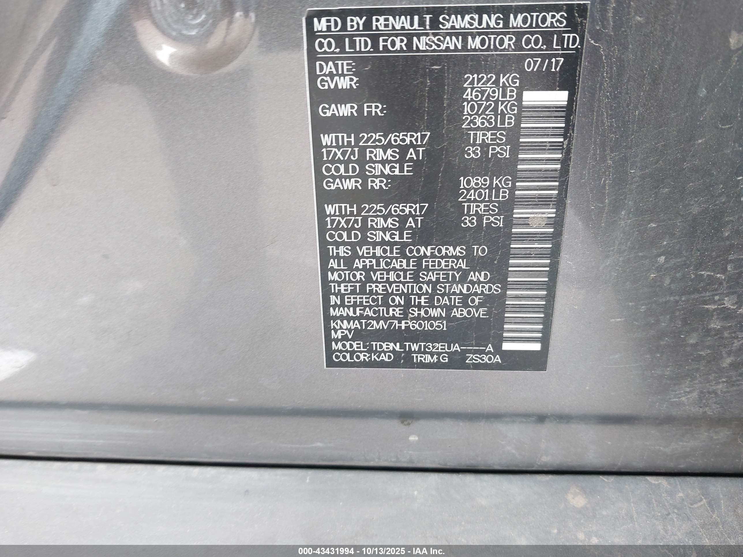 NISSAN ROGUE image 9