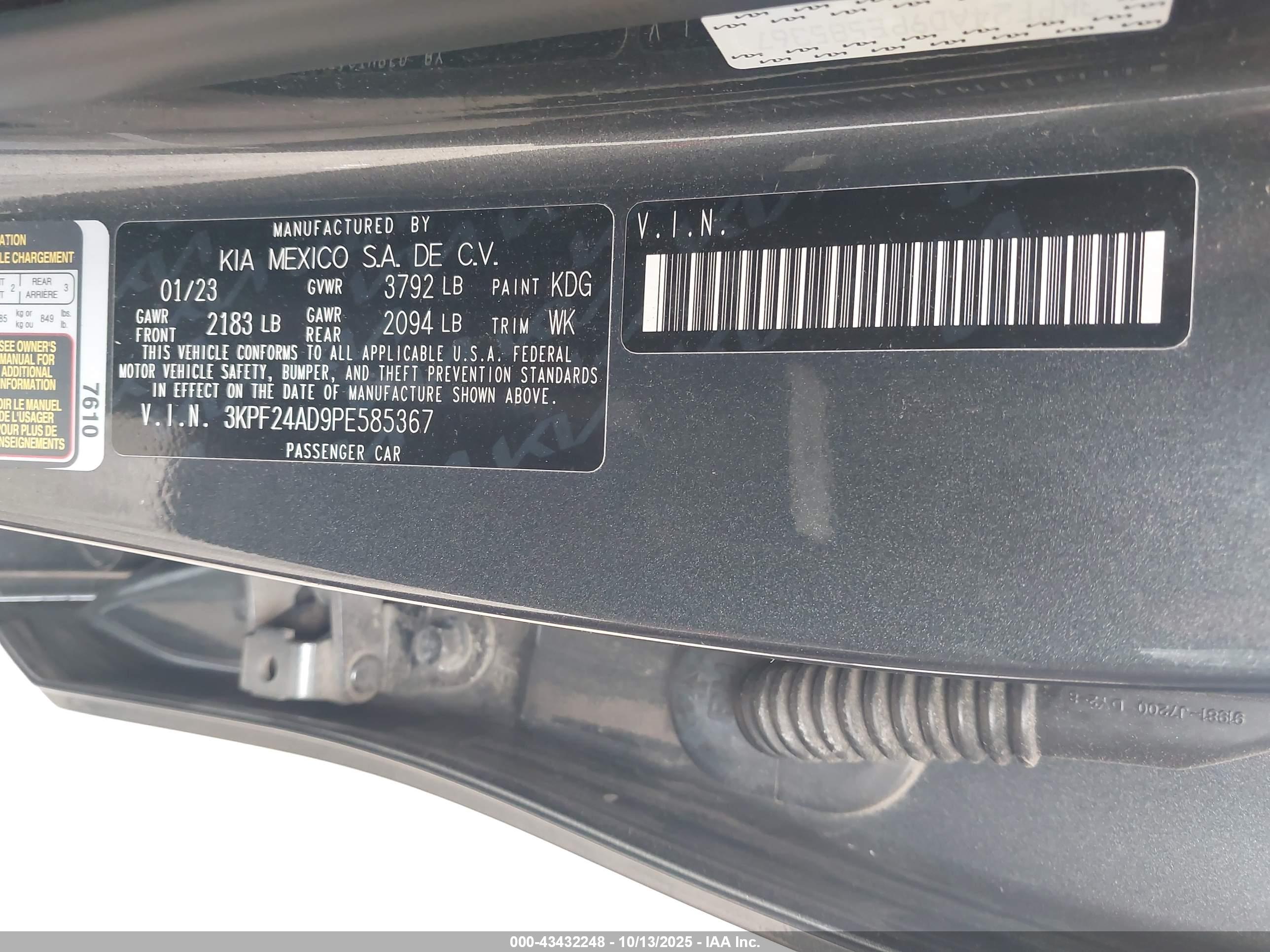 KIA FORTE image 9