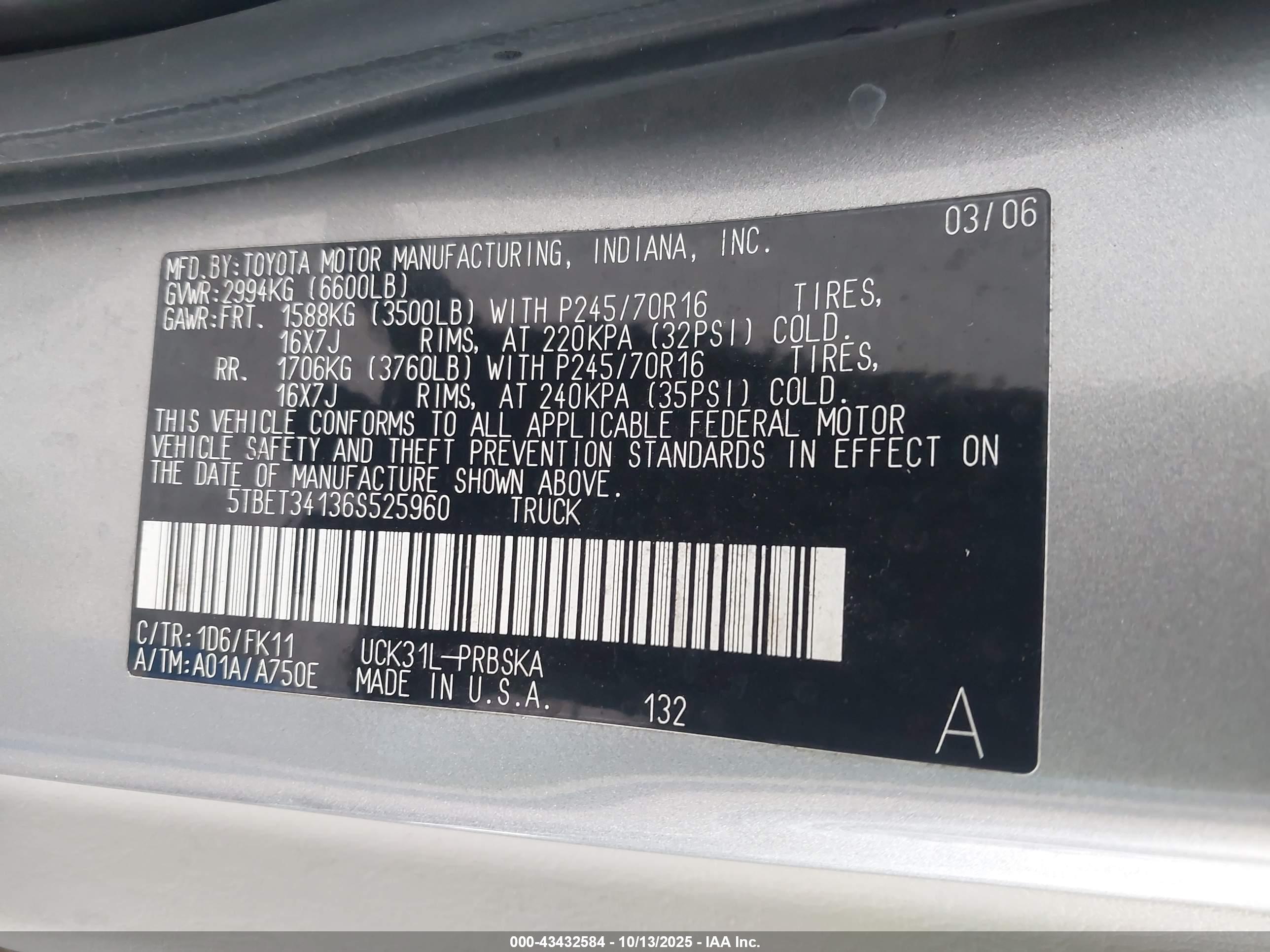TOYOTA TUNDRA image 9