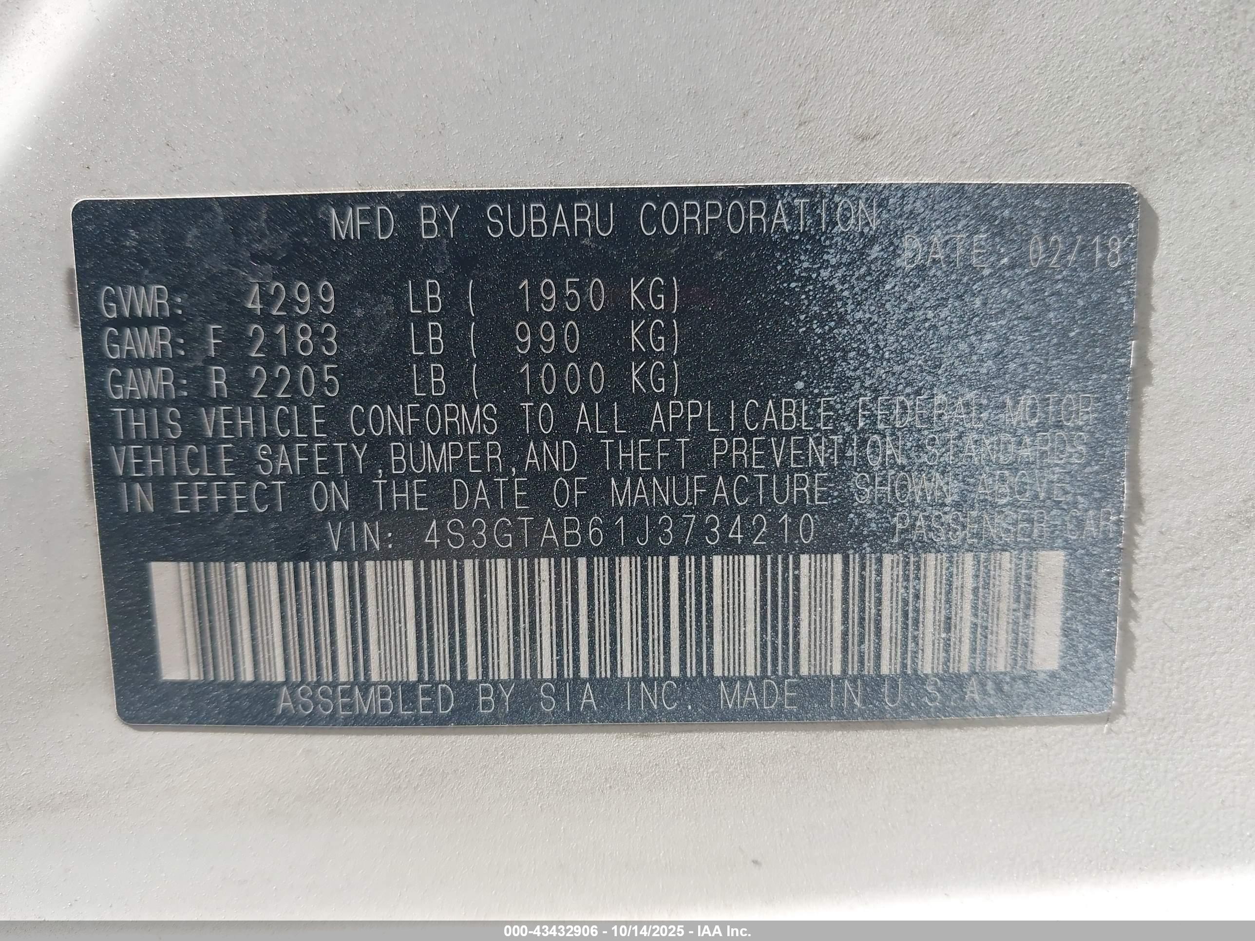 SUBARU IMPREZA image 9