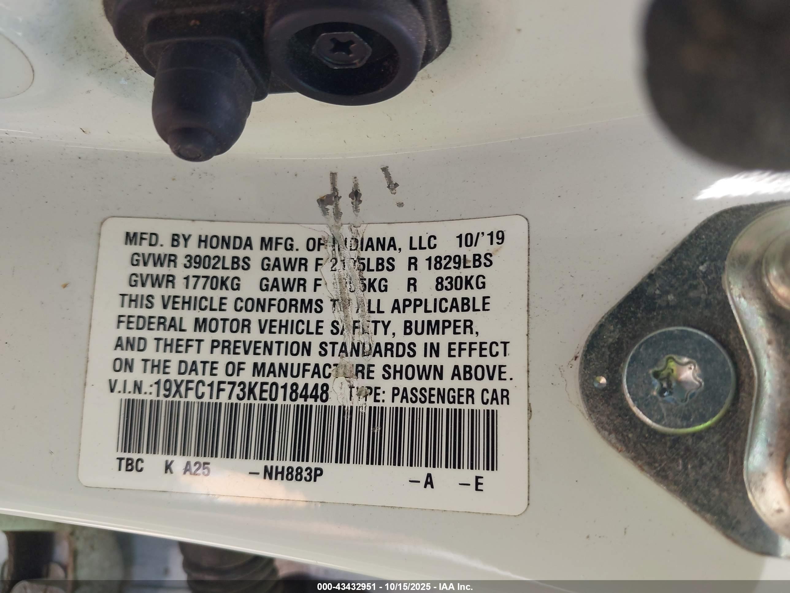HONDA CIVIC image 9