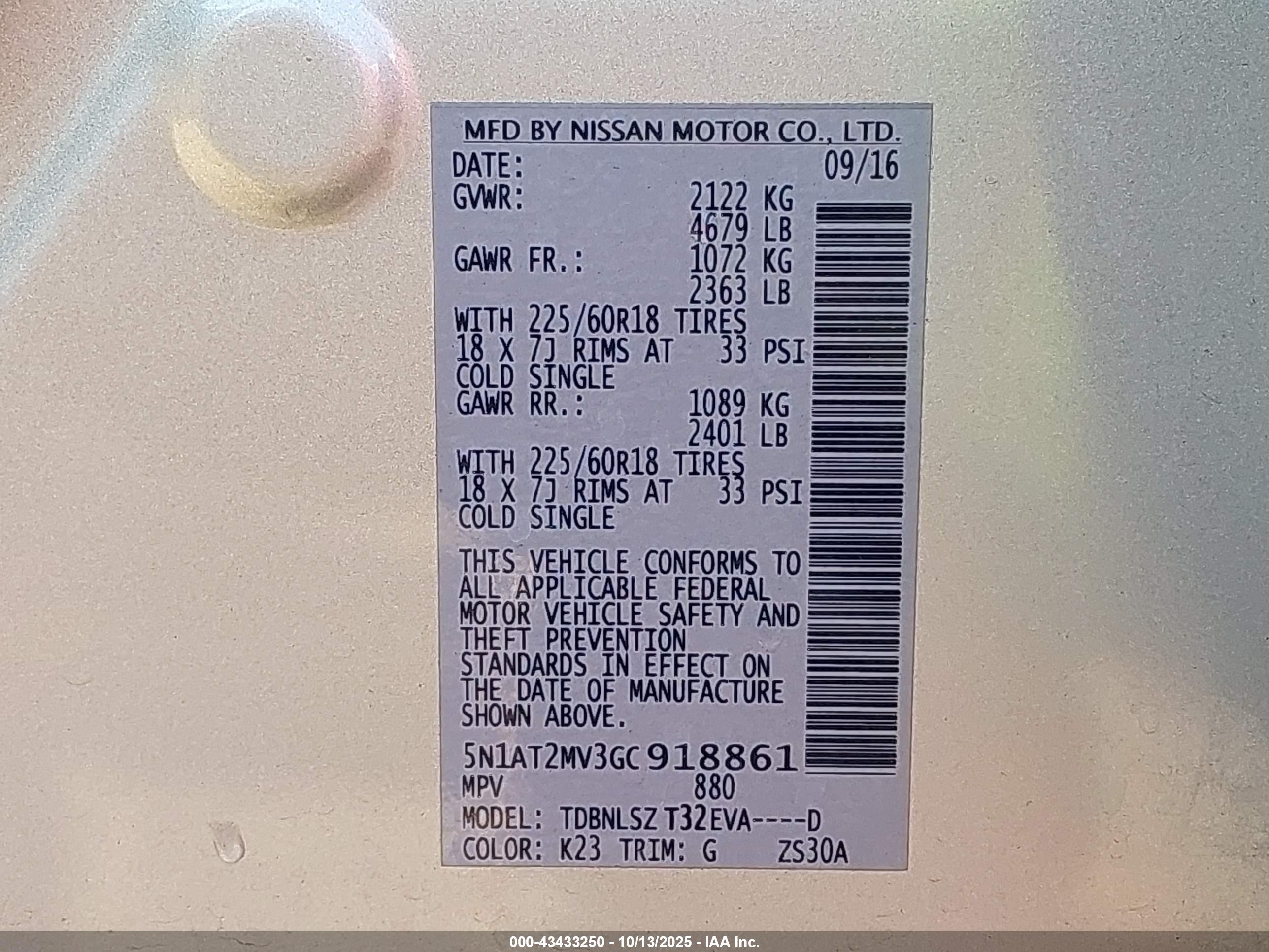 NISSAN ROGUE image 9