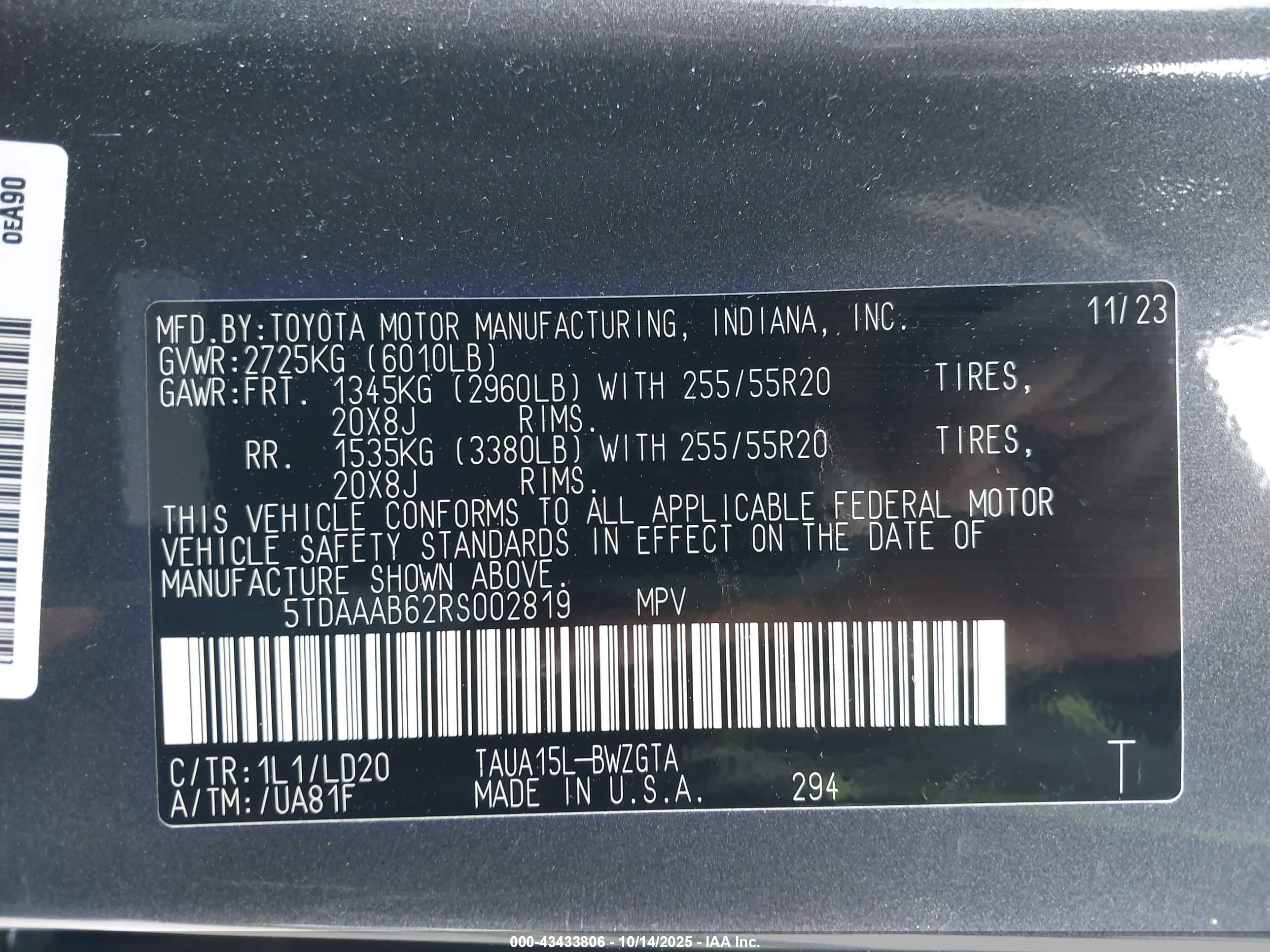 LEXUS TX image 9