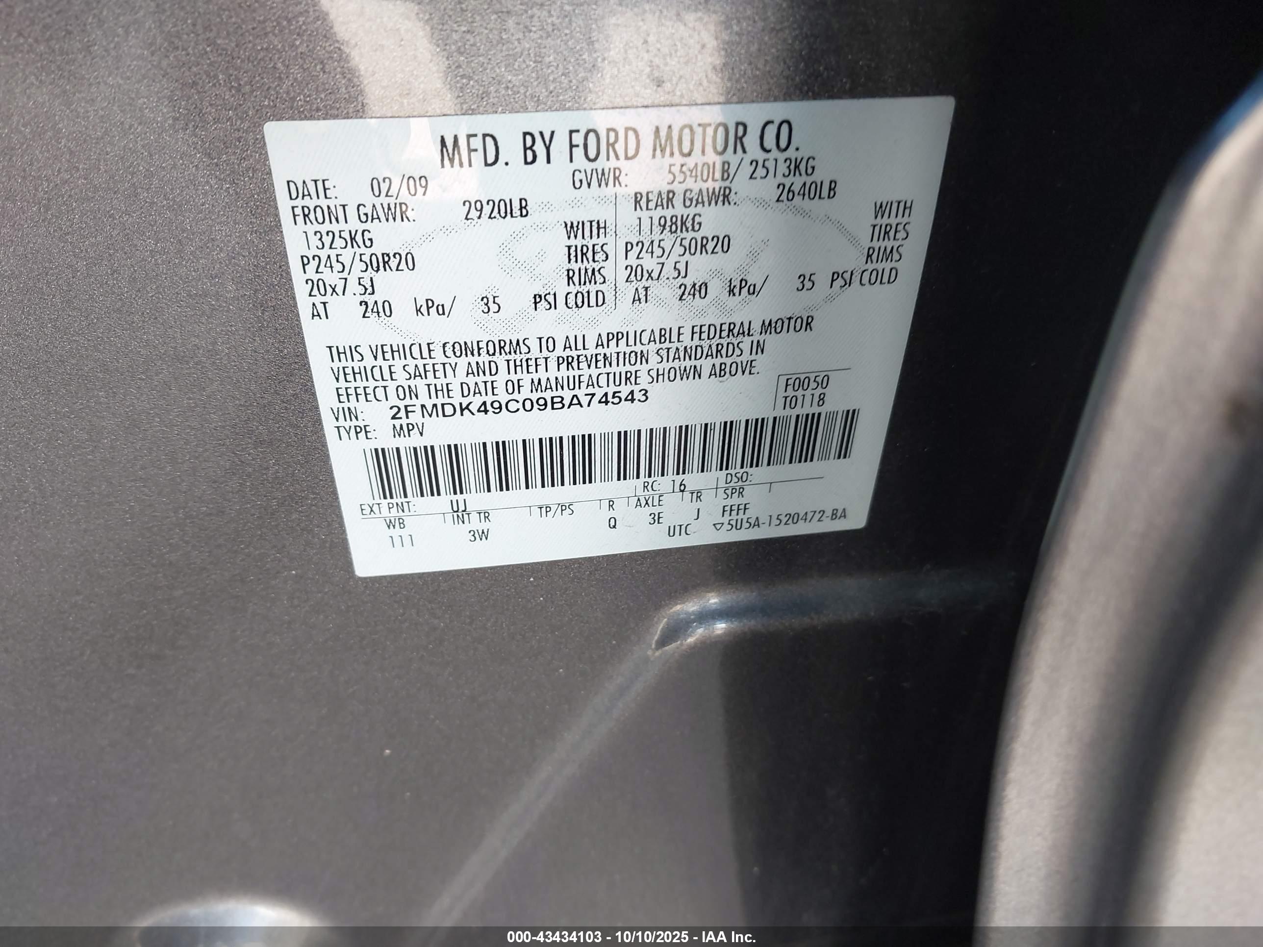 FORD EDGE image 9