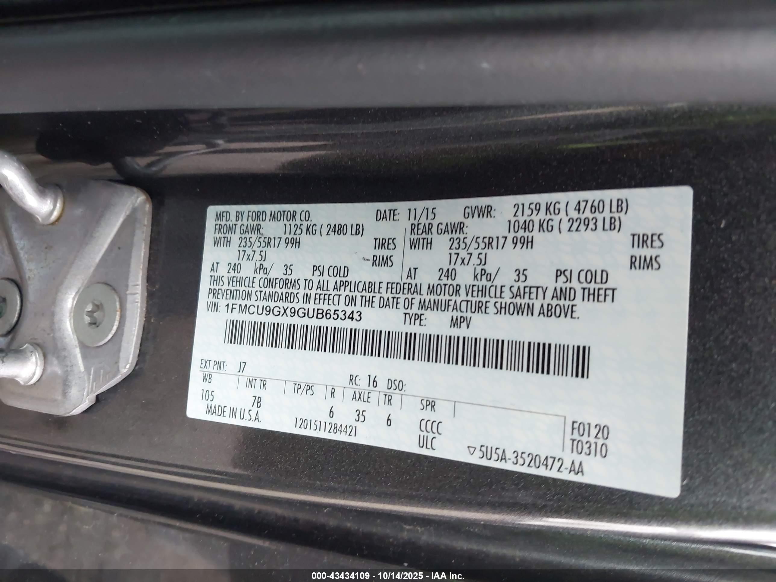 FORD ESCAPE image 9