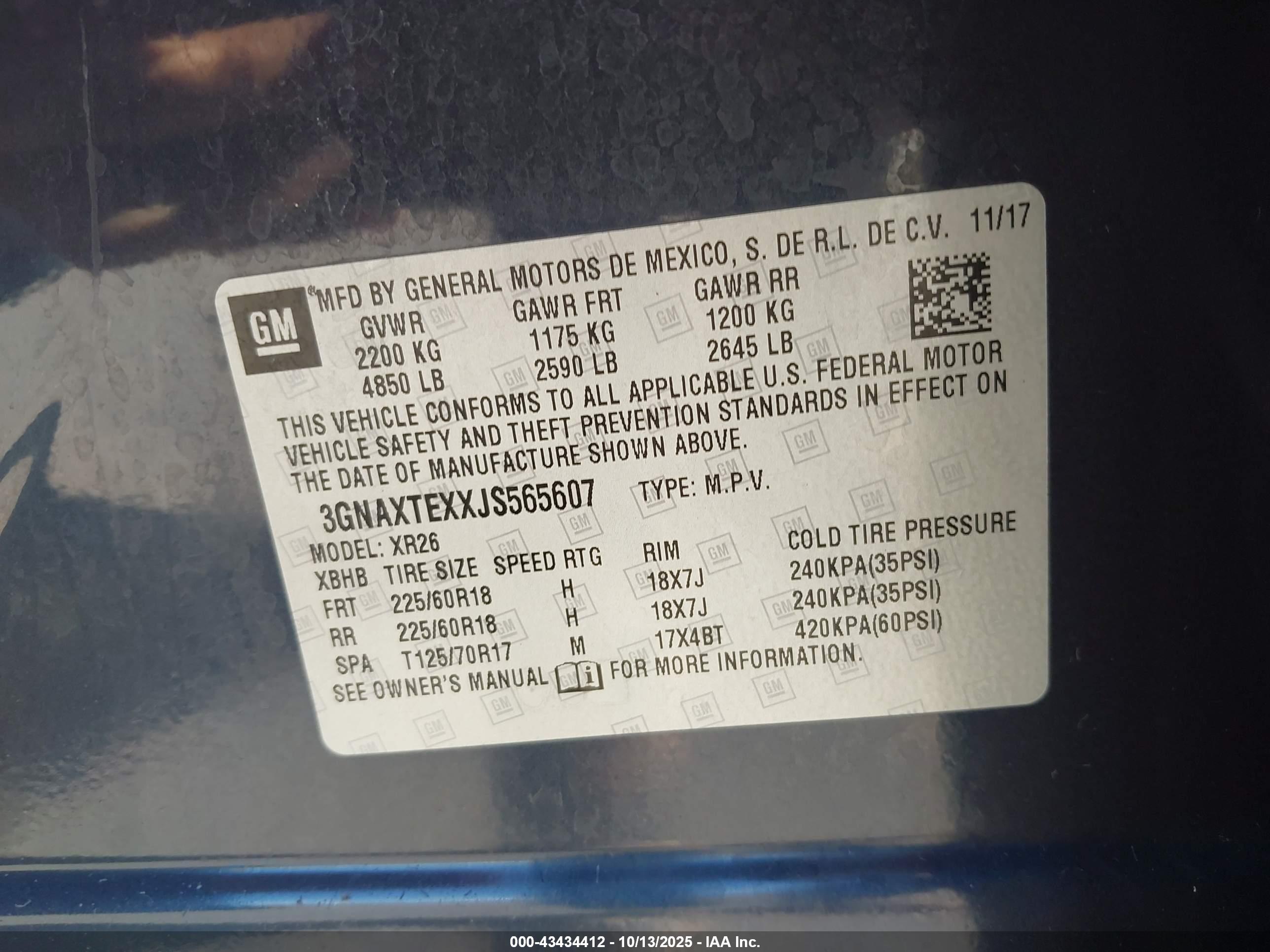 CHEVROLET EQUINOX image 9