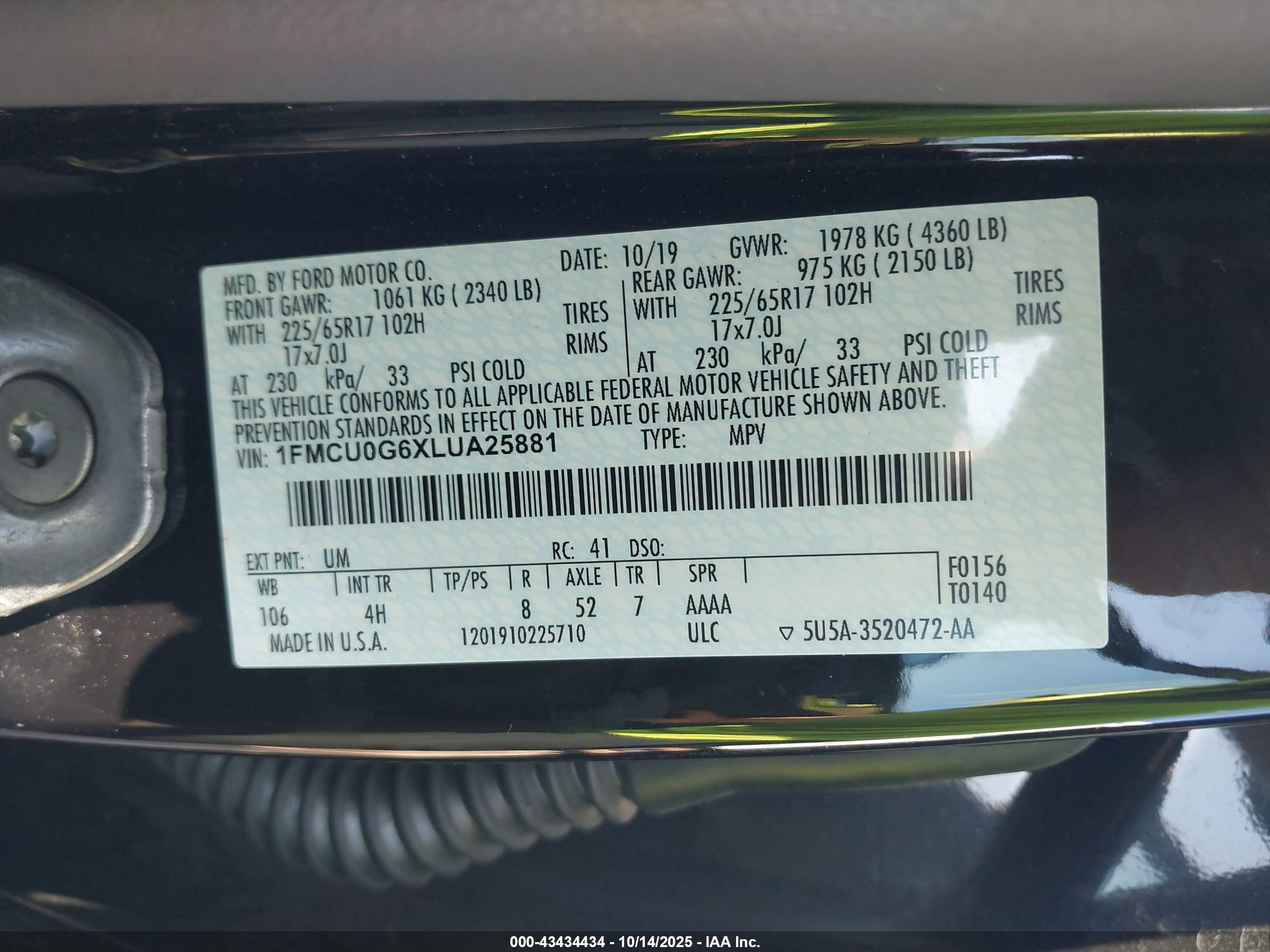 FORD ESCAPE image 9