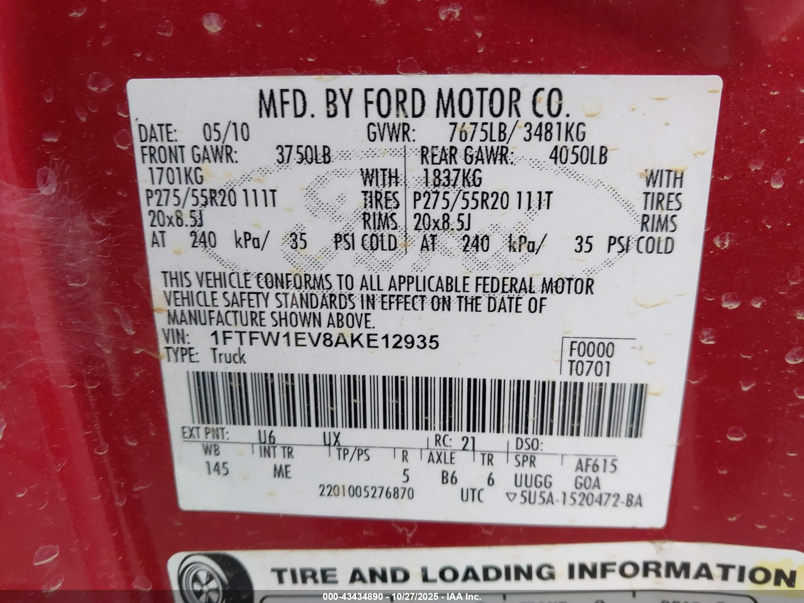 FORD F-150 image 9