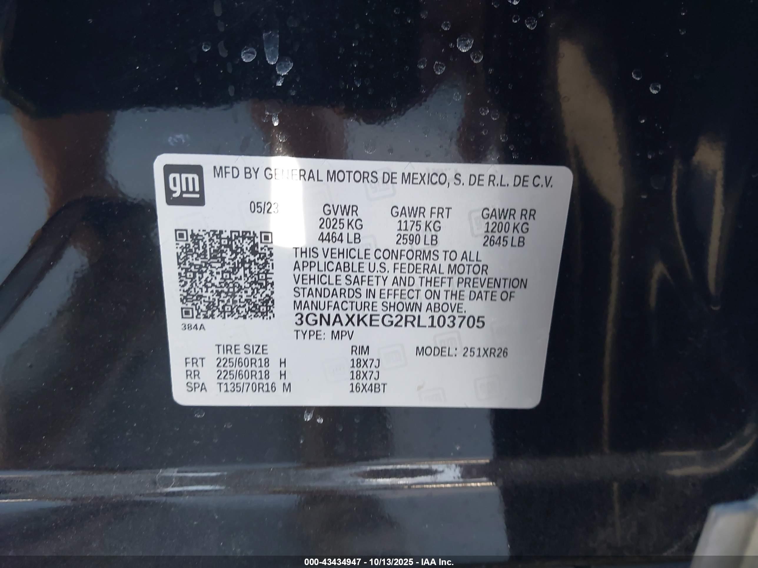 CHEVROLET EQUINOX image 9