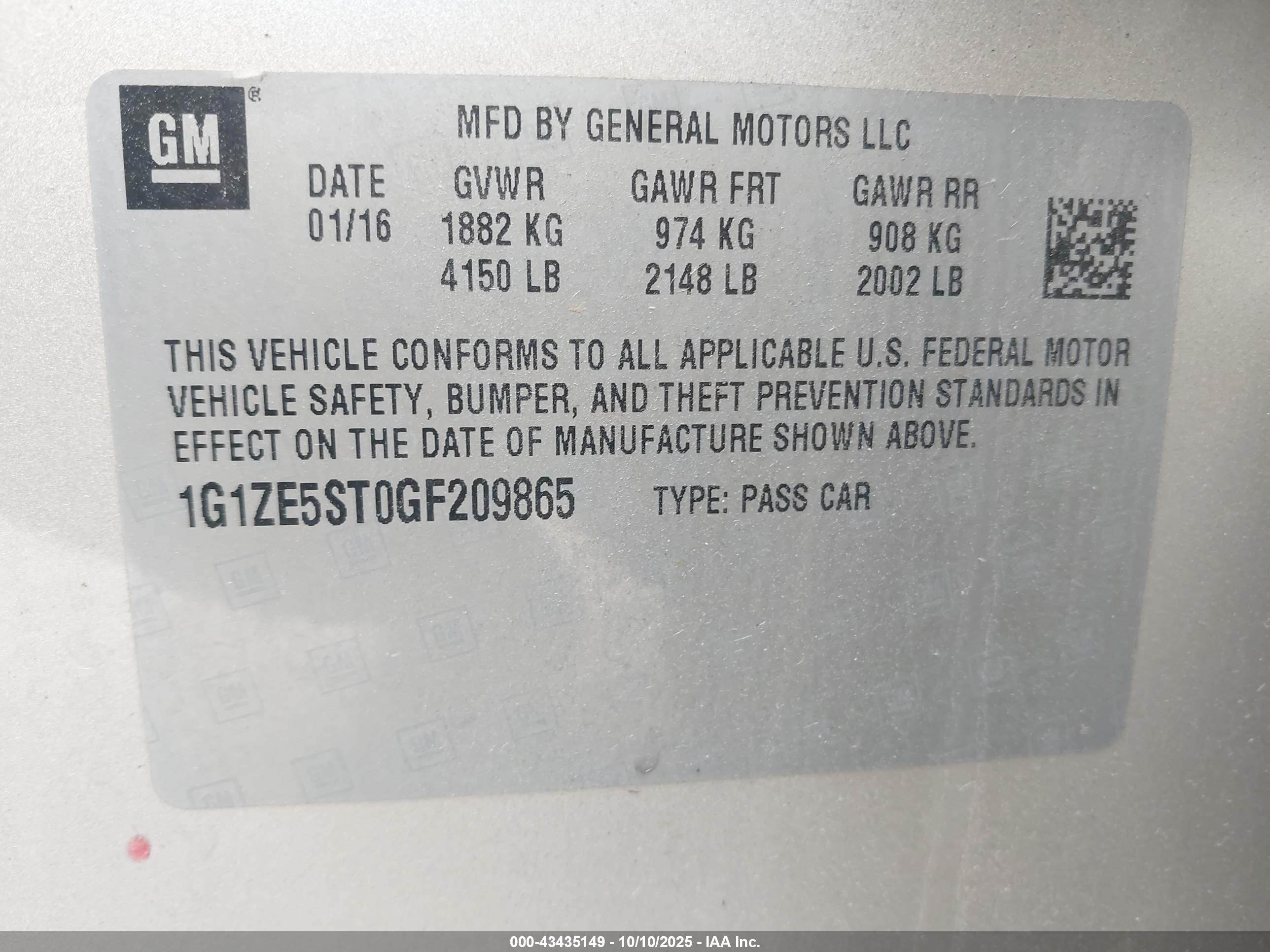 CHEVROLET MALIBU image 9
